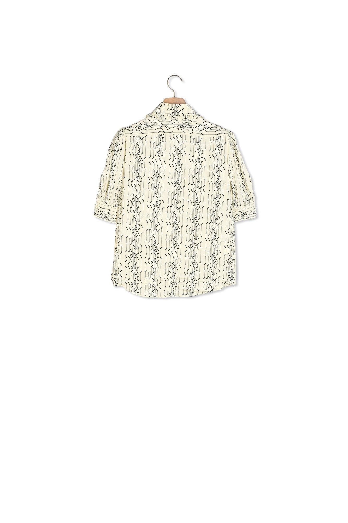 Chemise imprimée à manches courtes Sandro seconde main