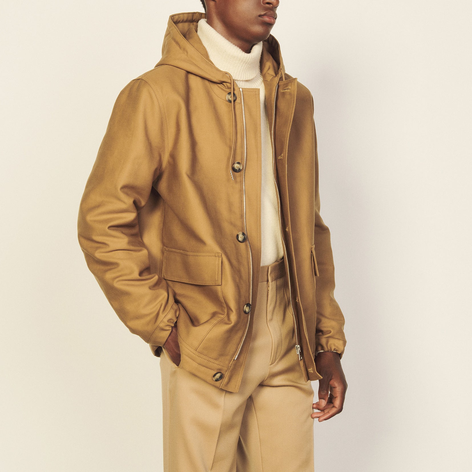 Manteau Camel Sandro seconde main