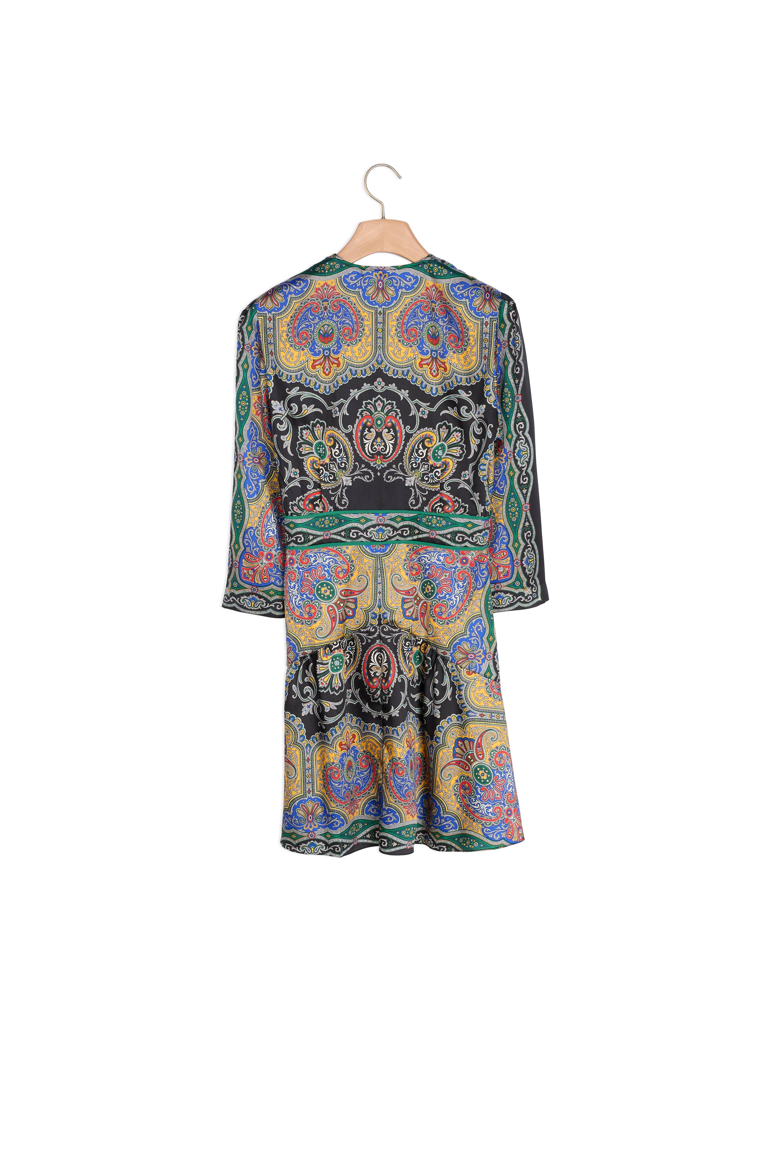 Robe courte imprimée Sandro seconde main