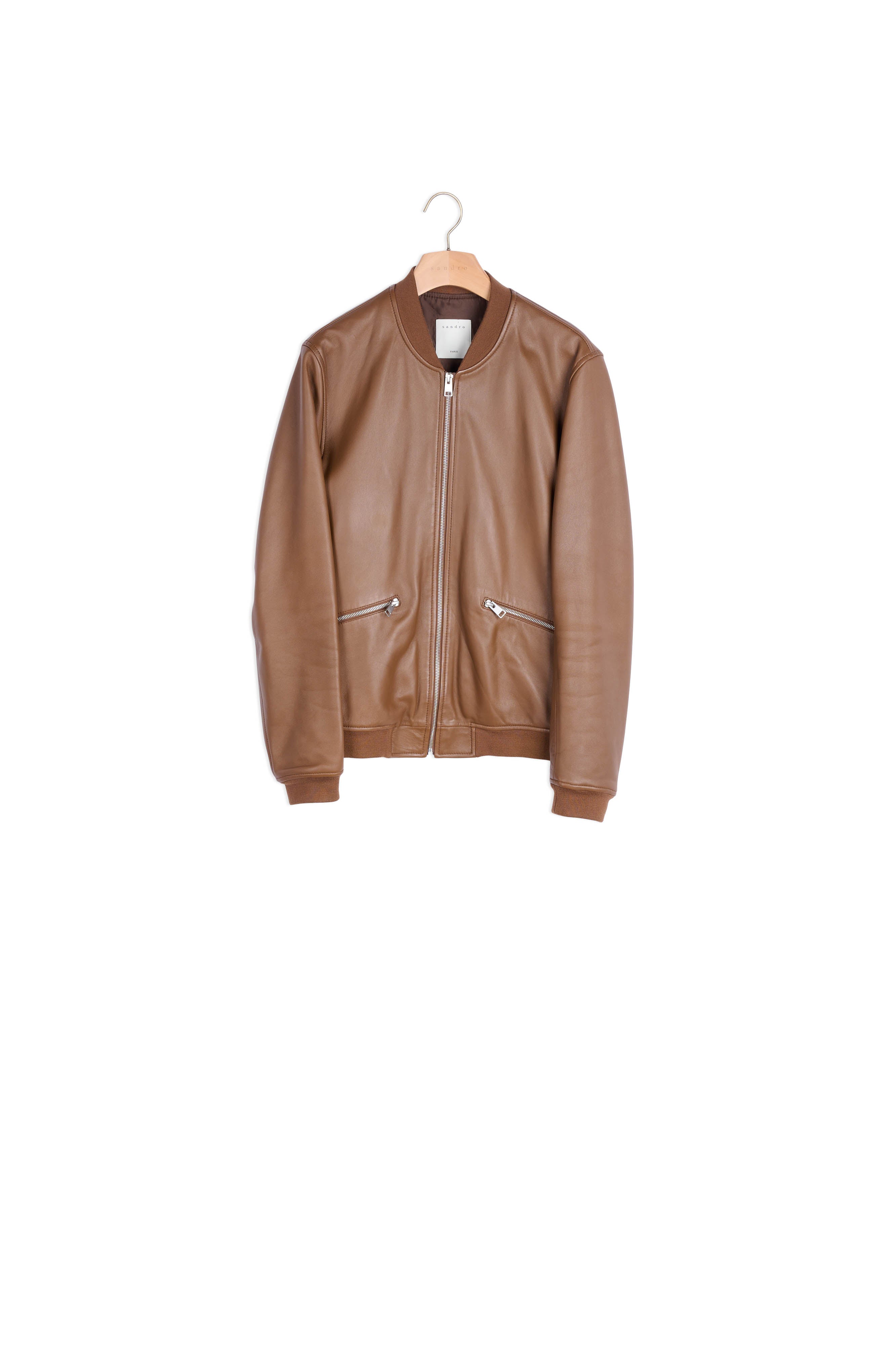 Blouson Marron Sandro seconde main