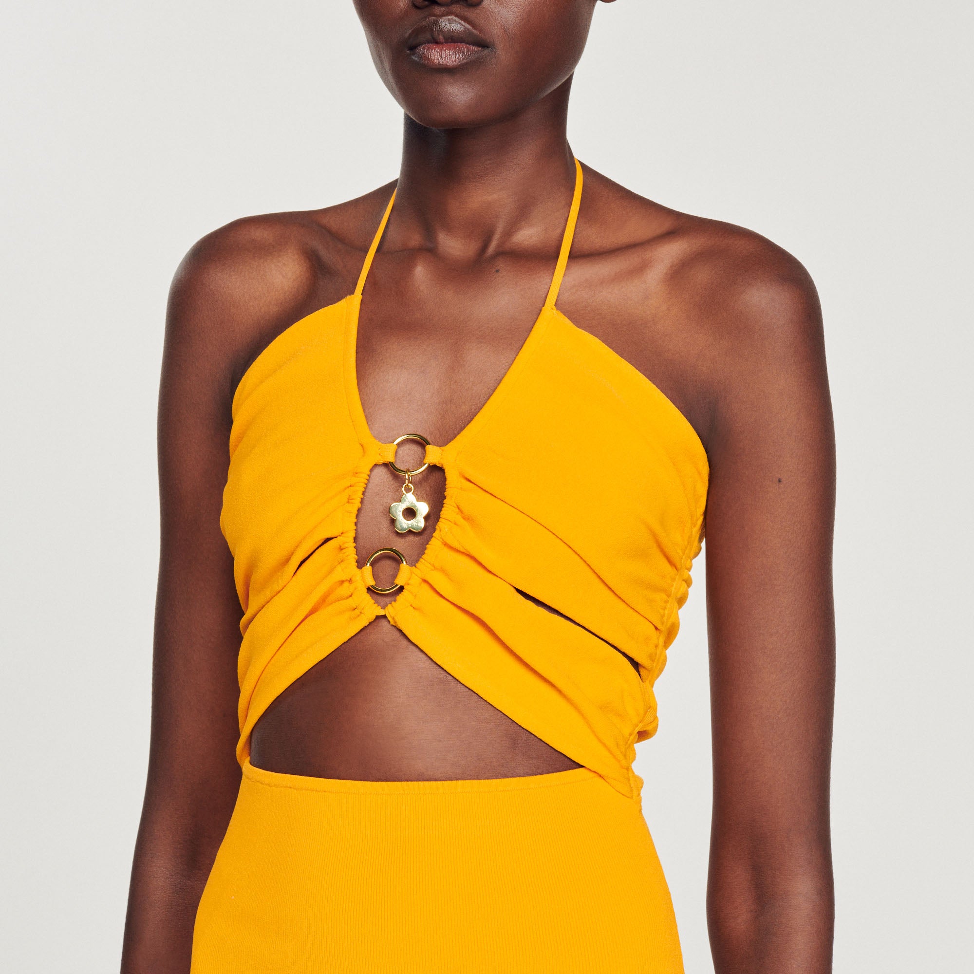 Body en Maille détail anneaux Sandro seconde main