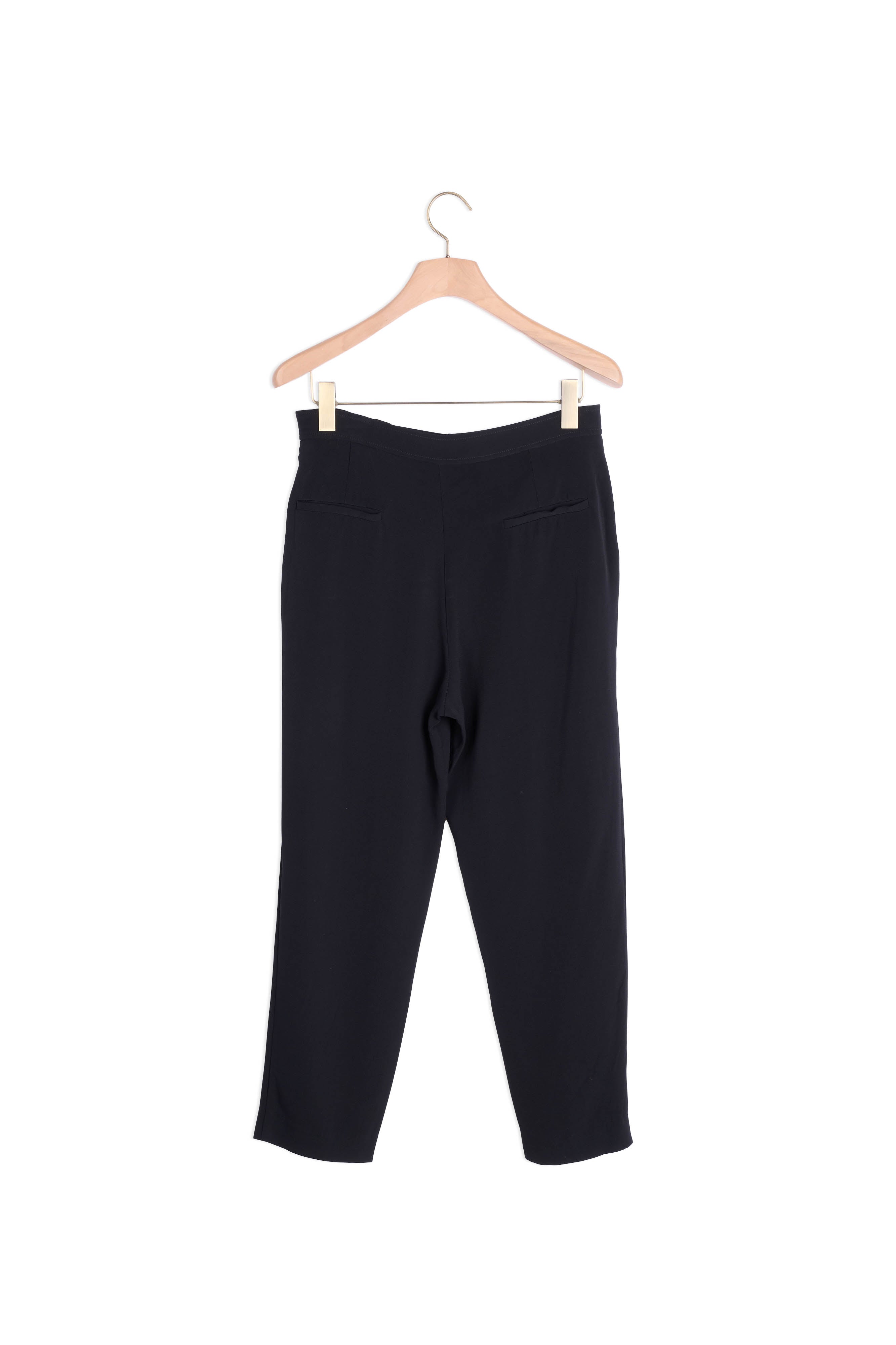 Pantalon taille haute ornée de boucles Sandro seconde main