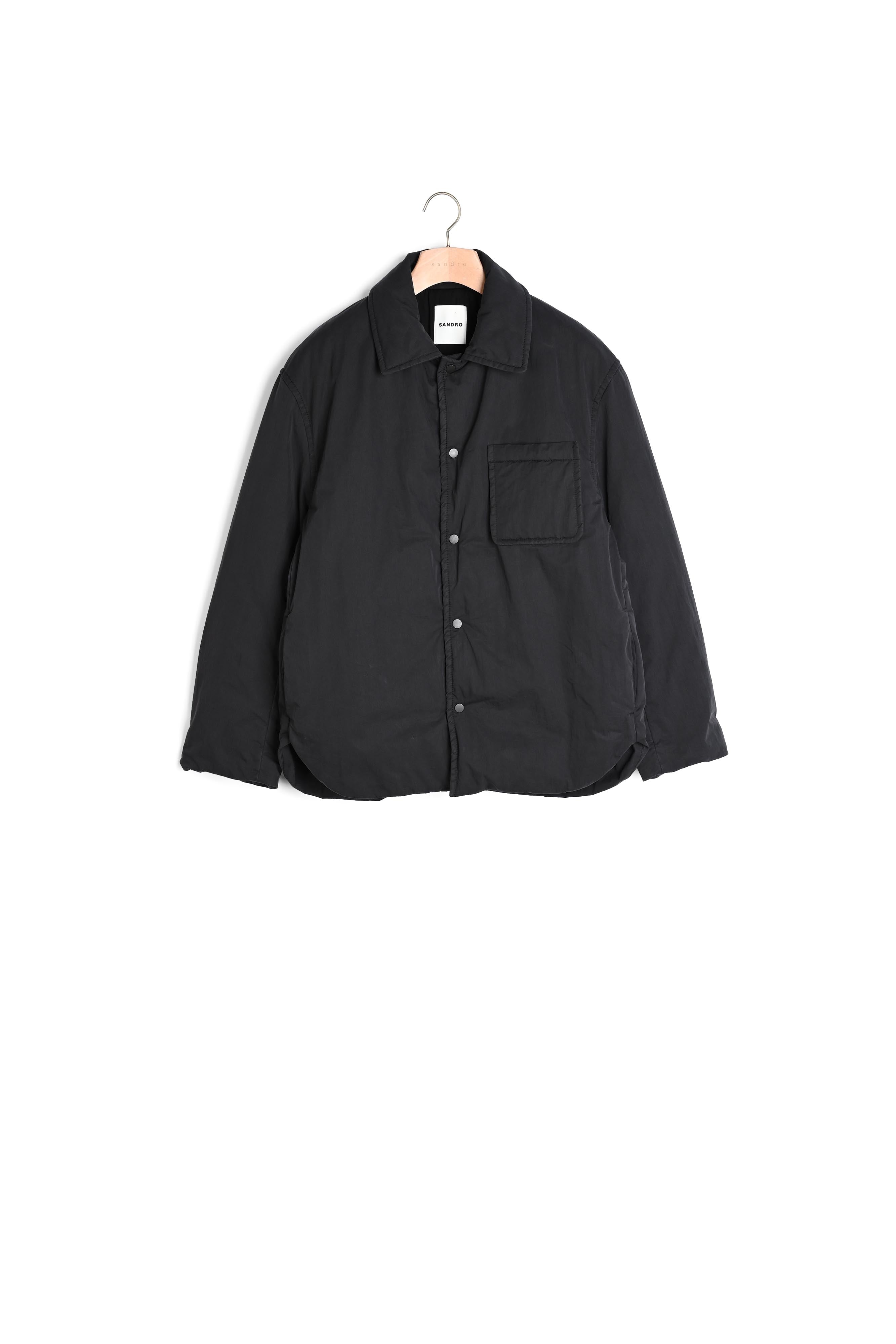 Blouson C&T Noir Sandro seconde main