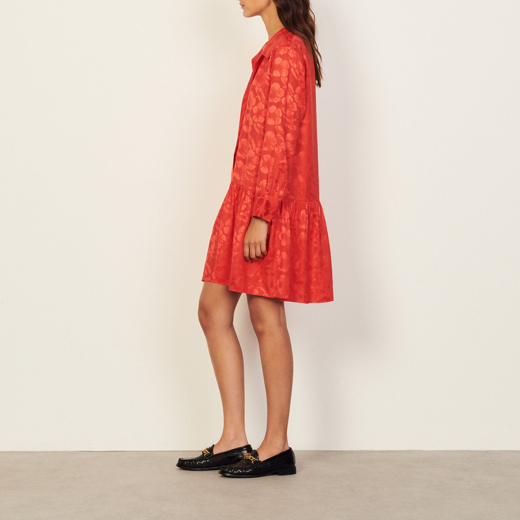 Robe esprit Chemise Sandro seconde main