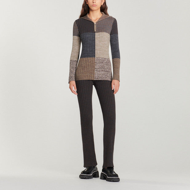 Pull à col camionneur Sandro seconde main