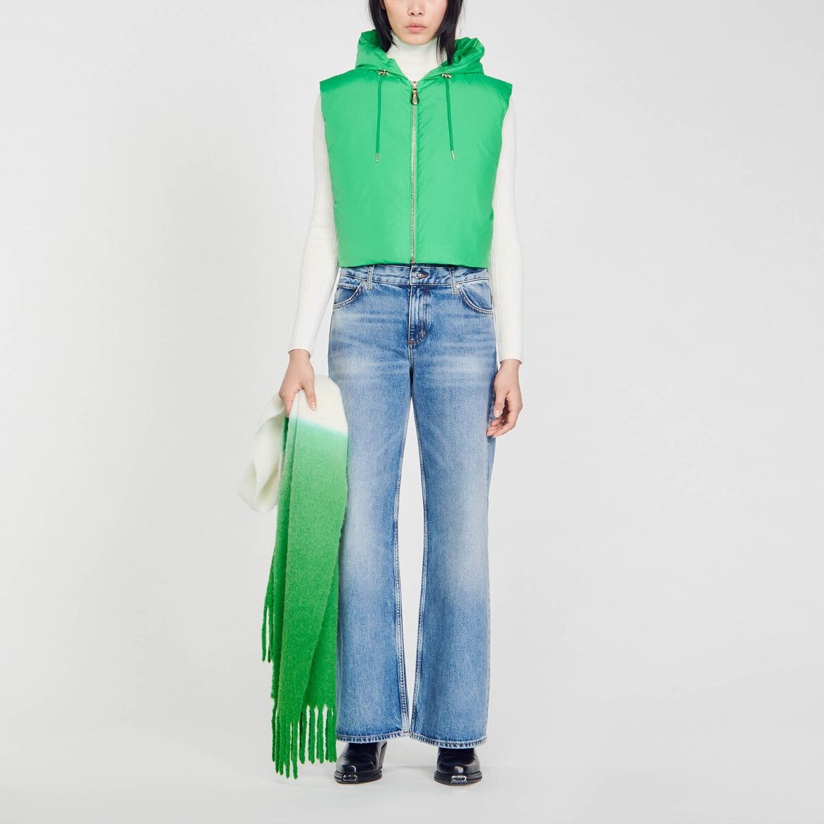 Doudoune sans manches Sandro seconde main