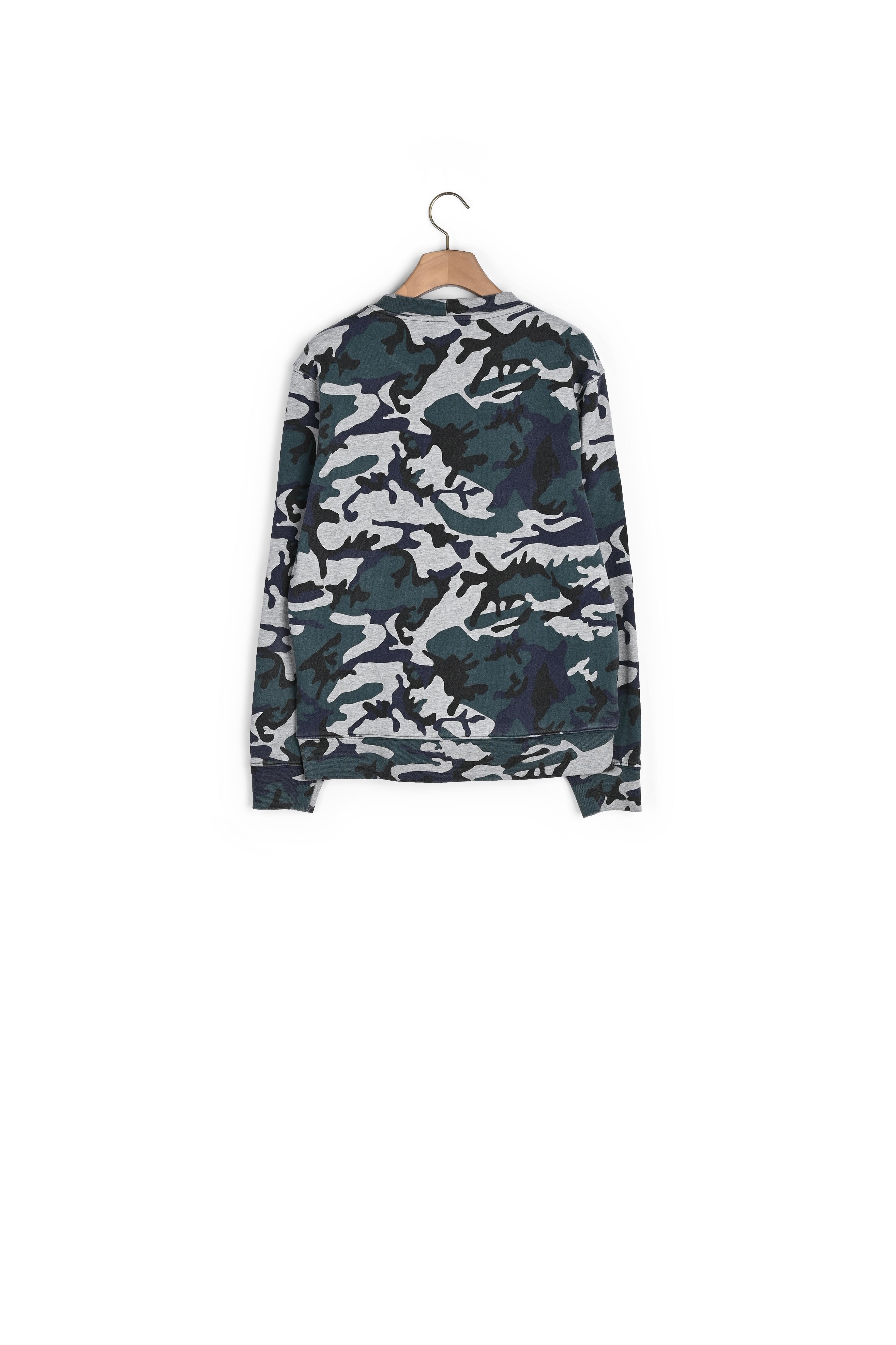 Sweat imprimé camouflage Sandro seconde main