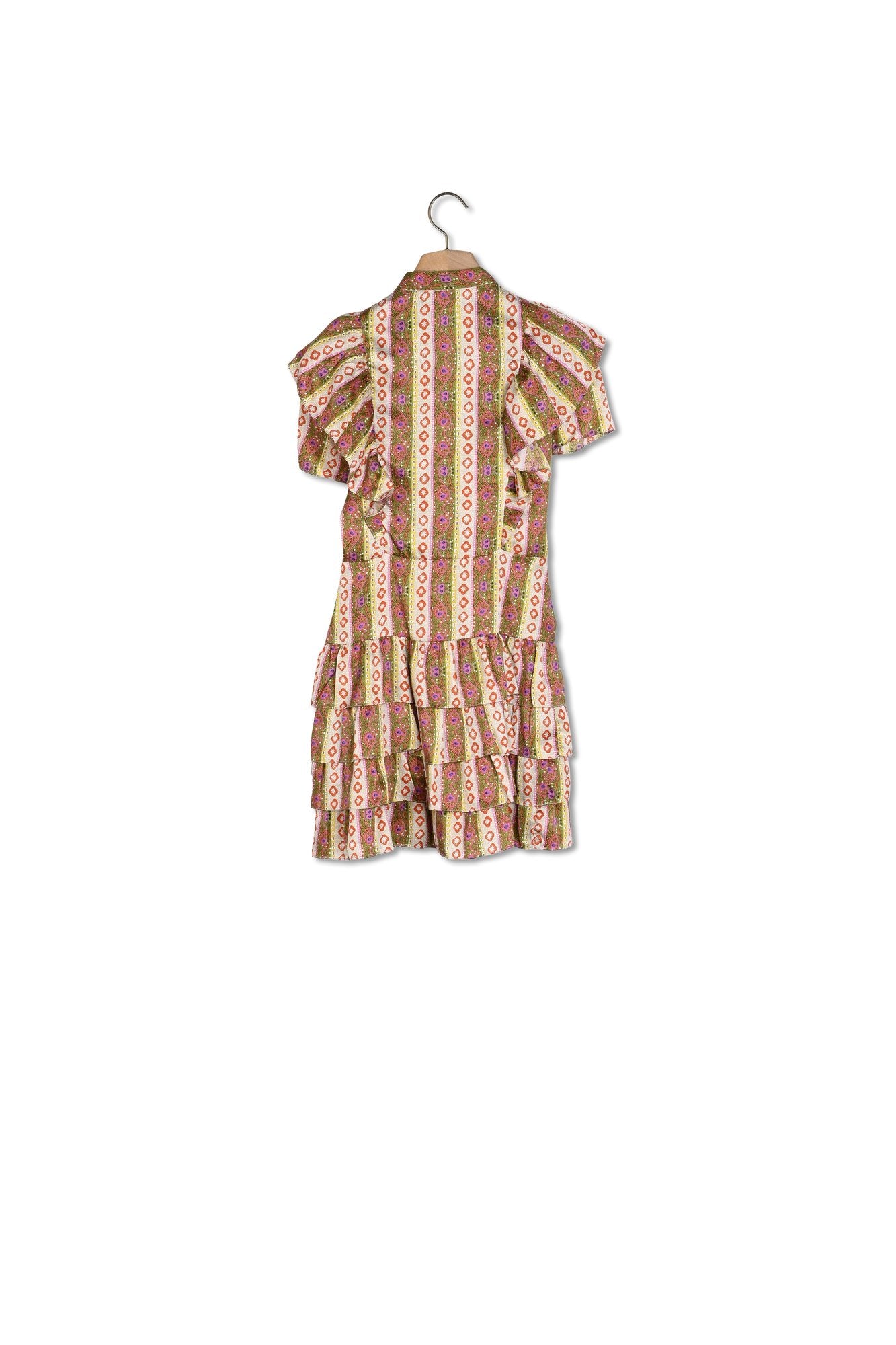 Robe fluide à volants Sandro seconde main