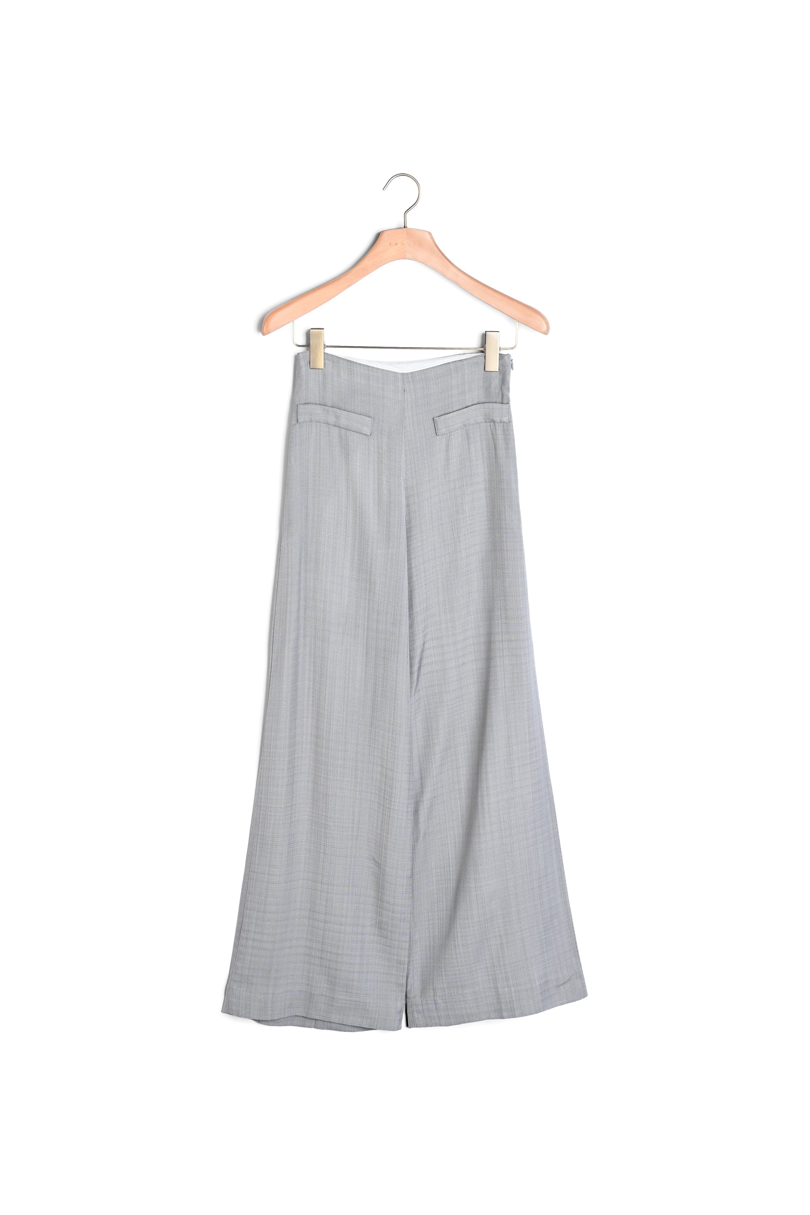 Pantalon de costume évasé taille haute Sandro seconde main