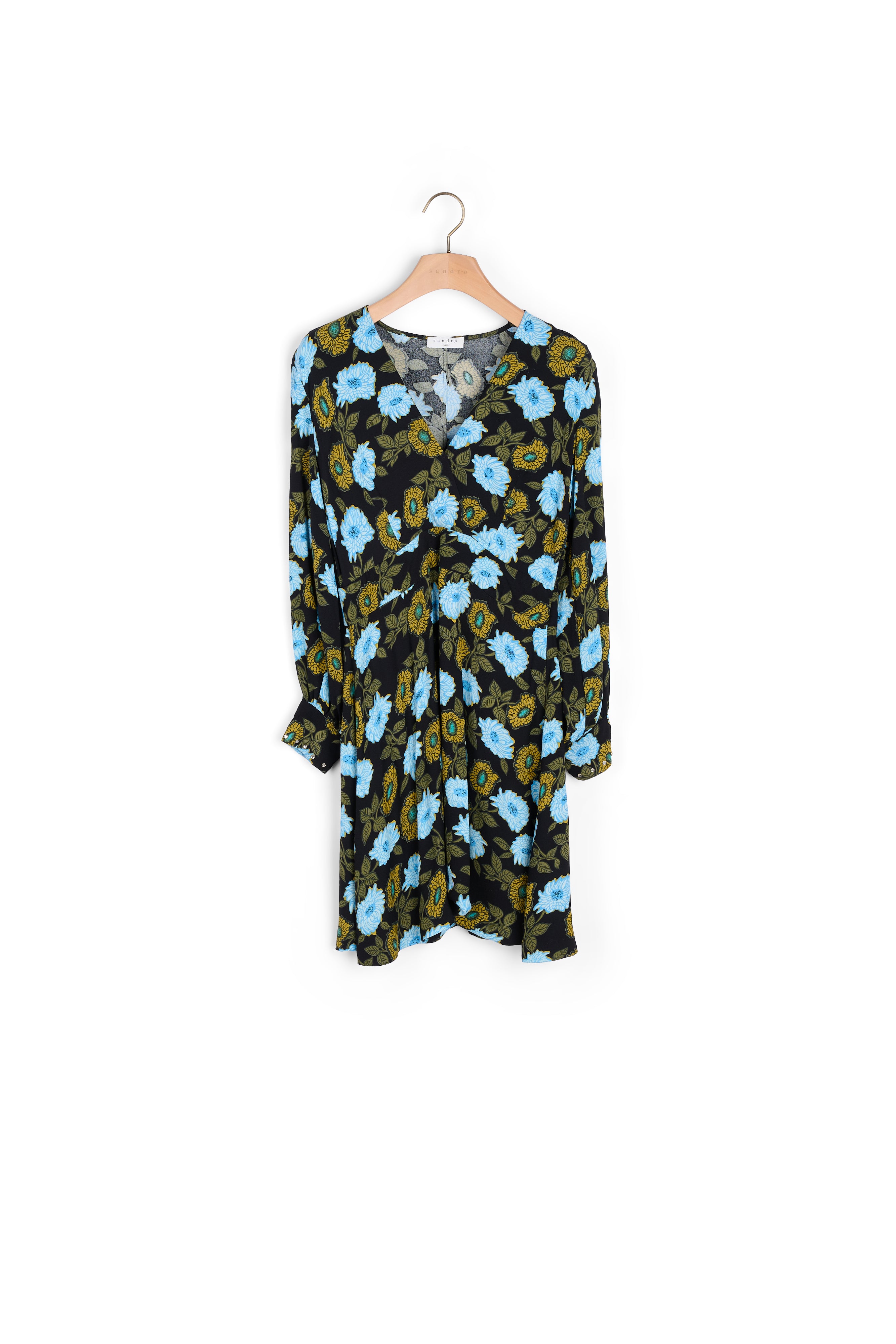 Robe imprimé fleuri Sandro seconde main