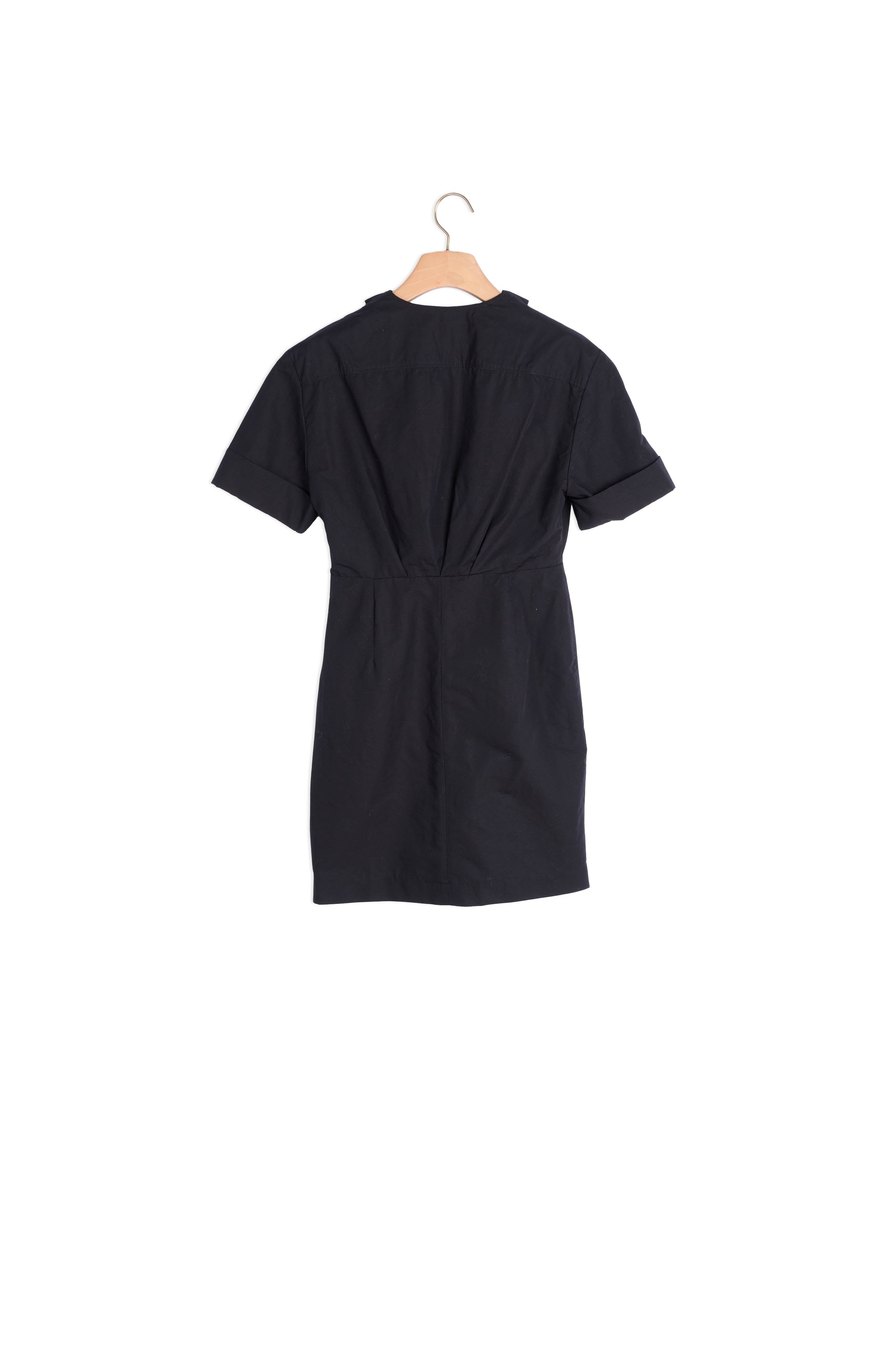 Robe courte ornée d'œillets entrelacés Sandro seconde main