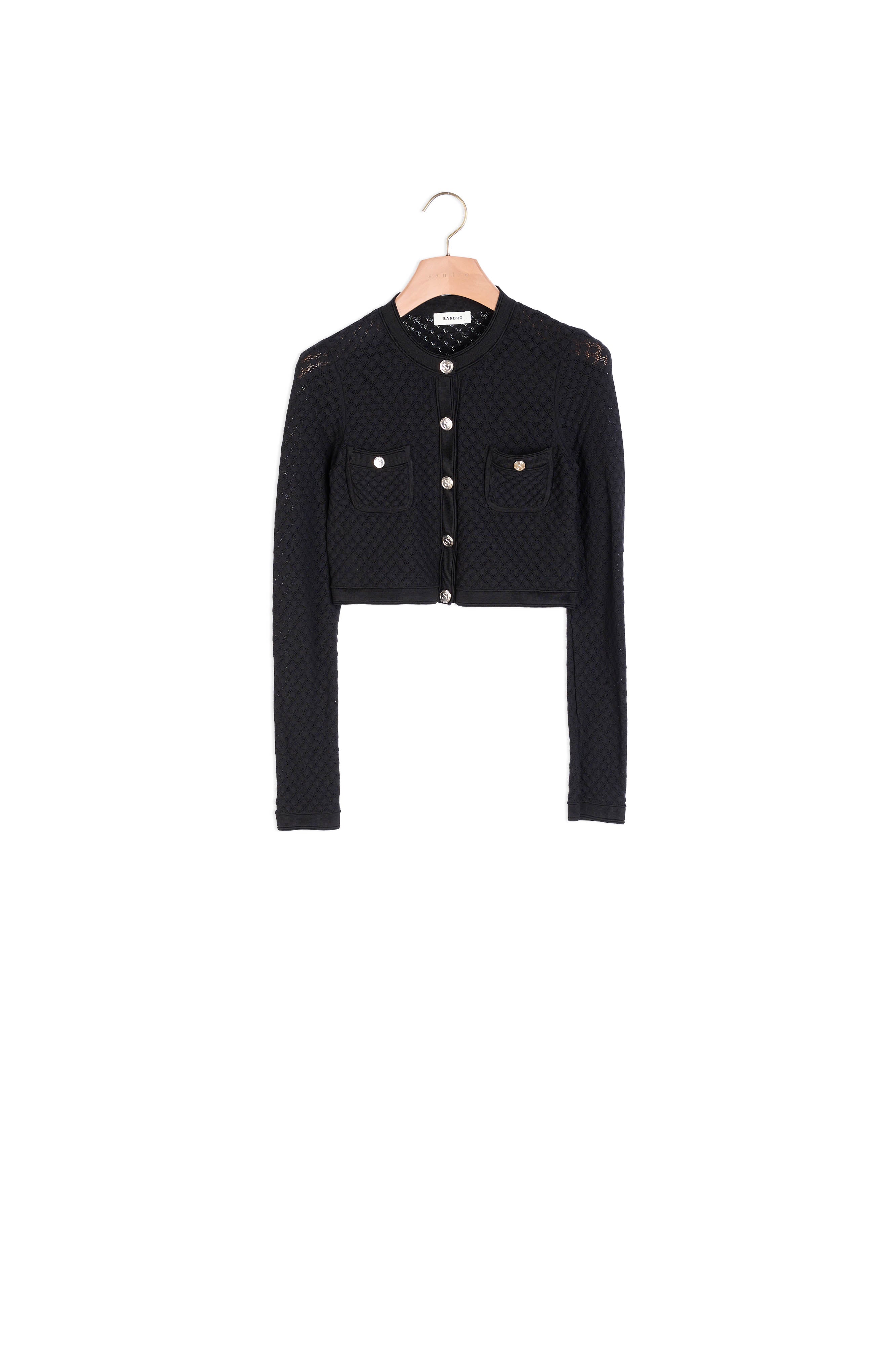 Cardigan en Maille Sandro seconde main