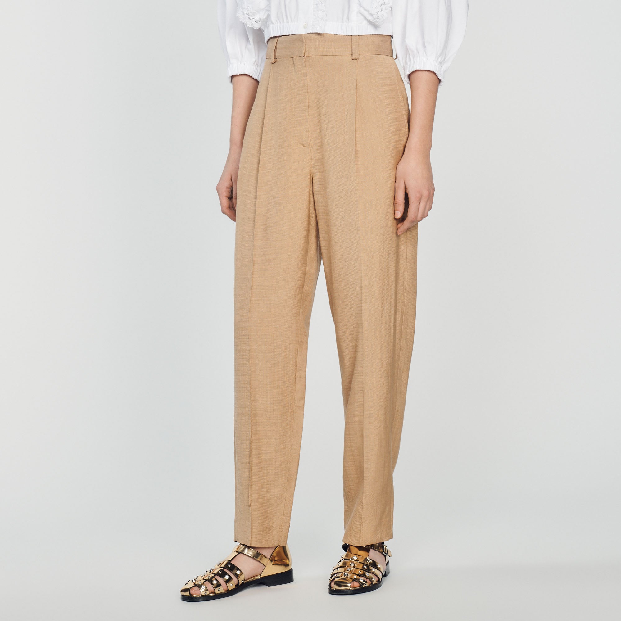 Pantalon large Sandro seconde main