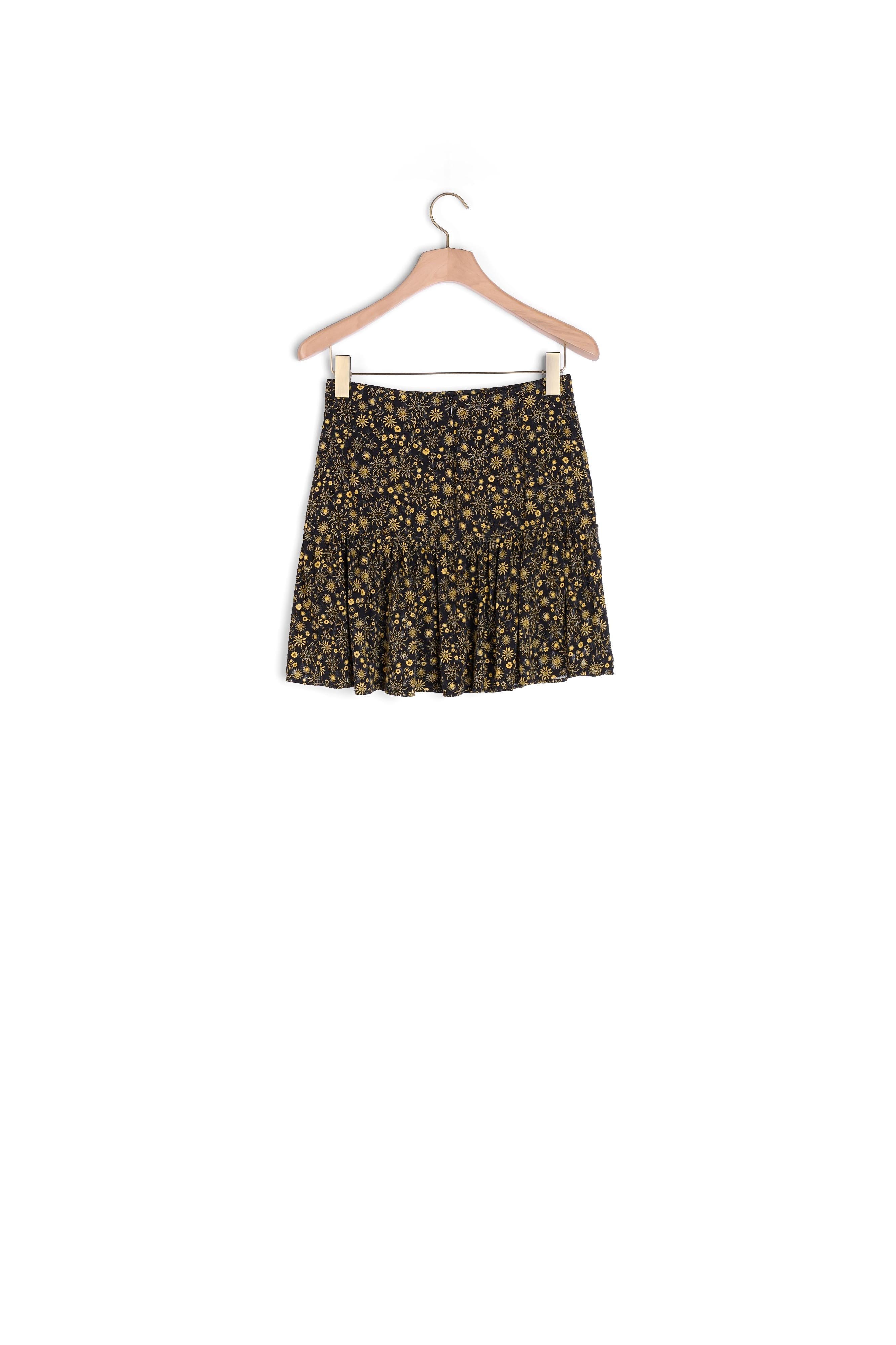 Jupe courte imprimée Sandro seconde main