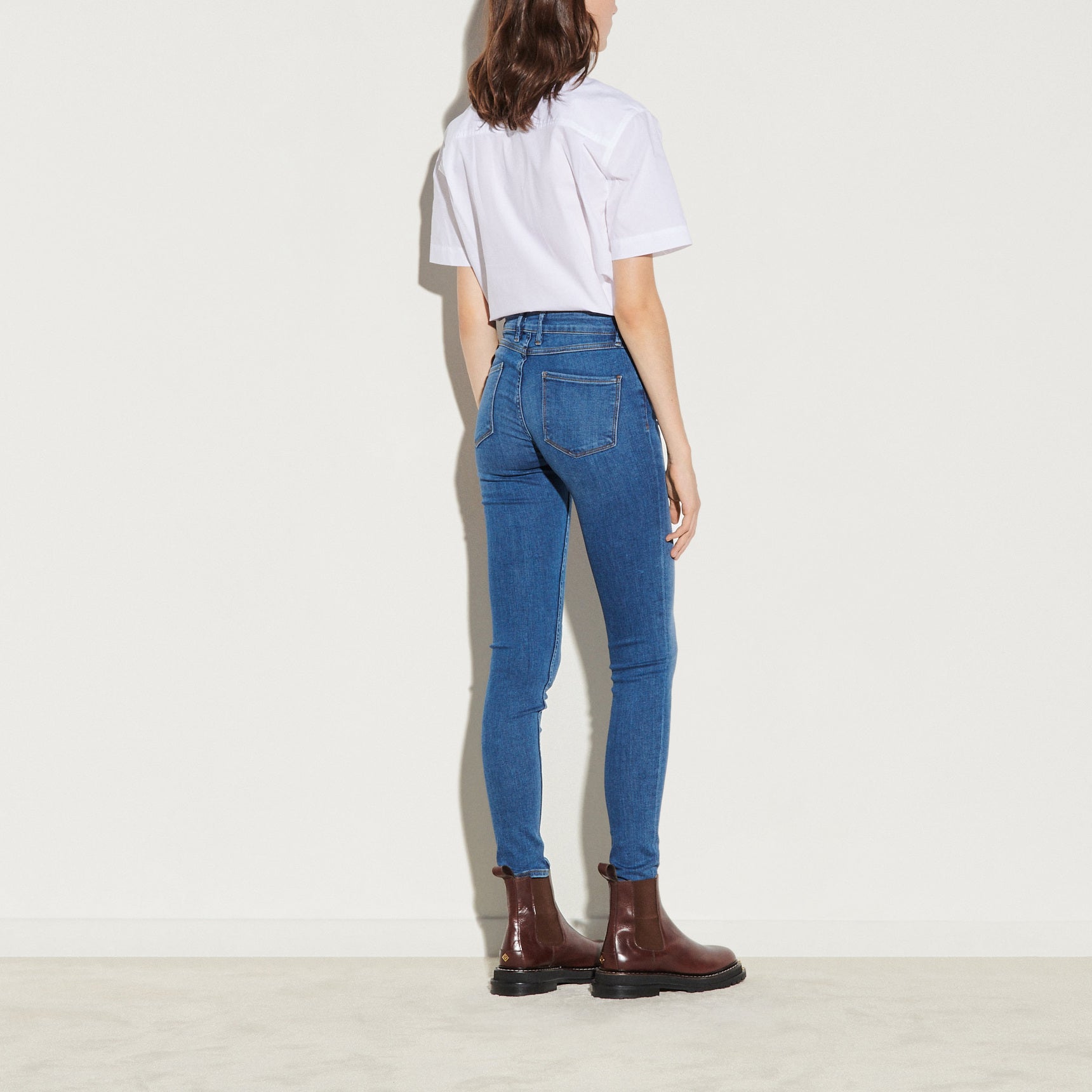 Chemise courte à poches plaquées Sandro seconde main