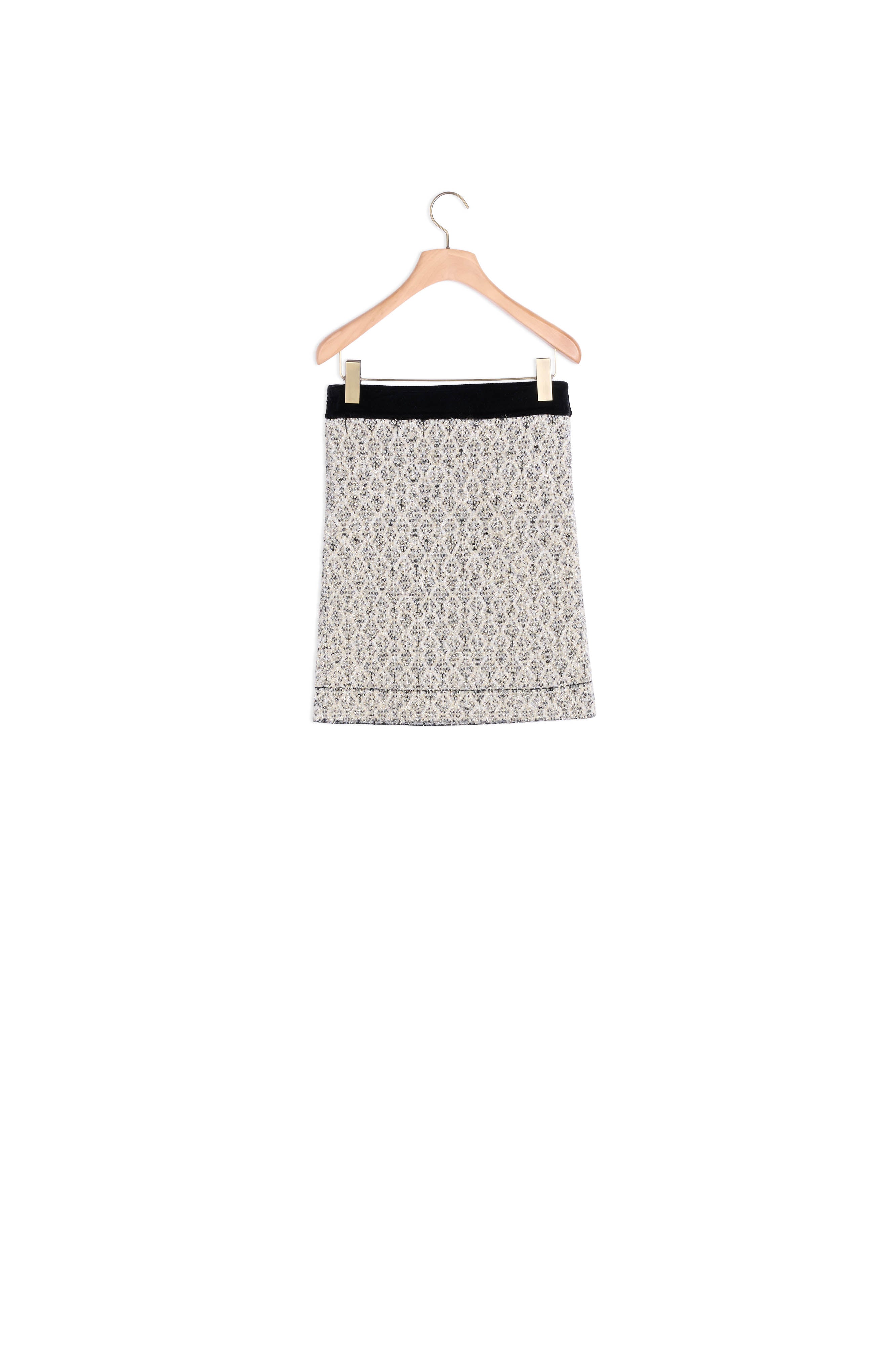 Jupe courte en Maille jacquard Sandro seconde main