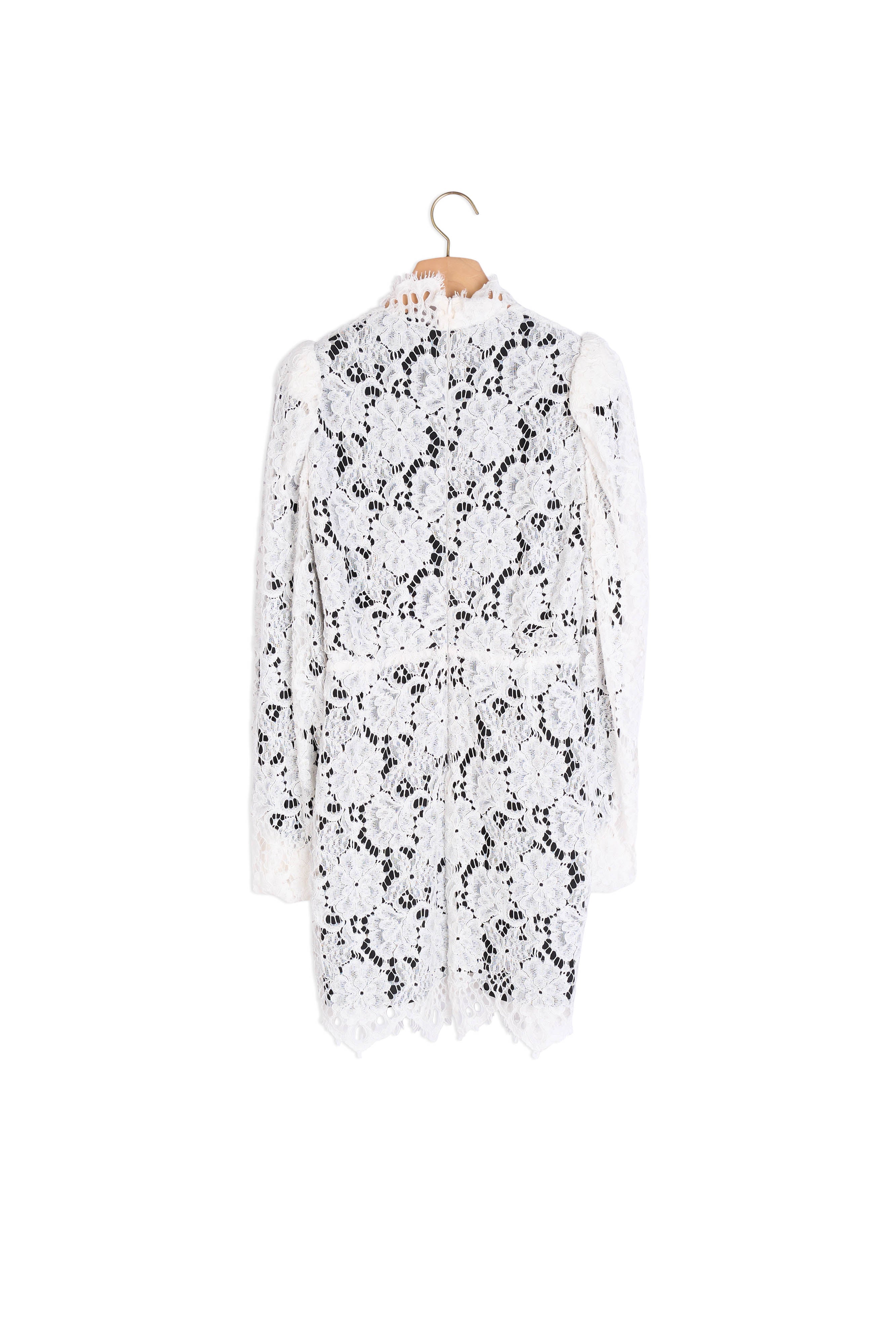 Robe courte en dentelle Sandro seconde main