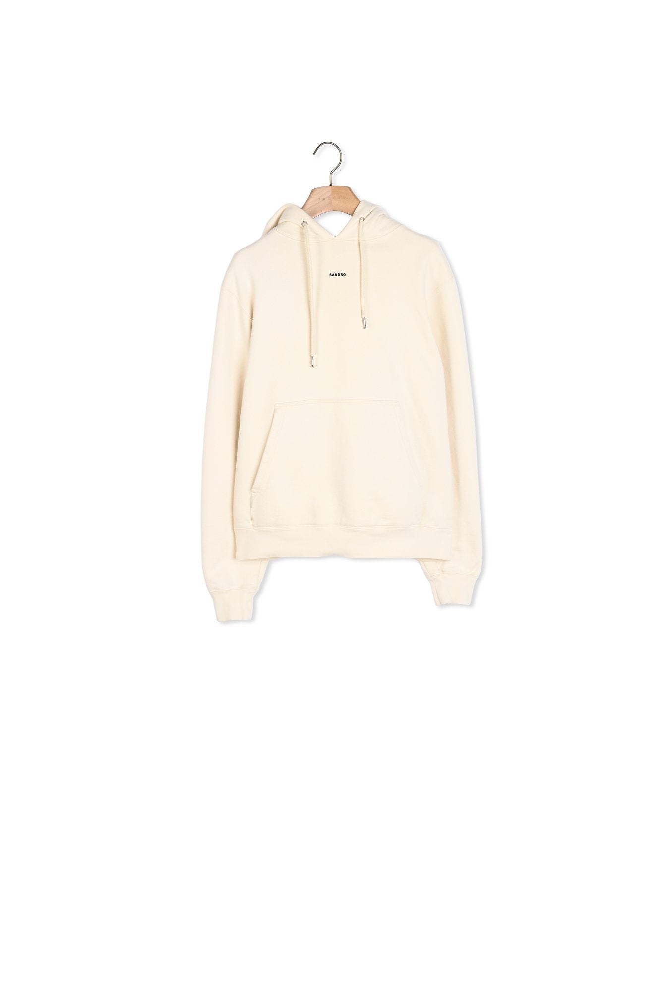 Sweat hoodie brodé Homme Sandro seconde main
