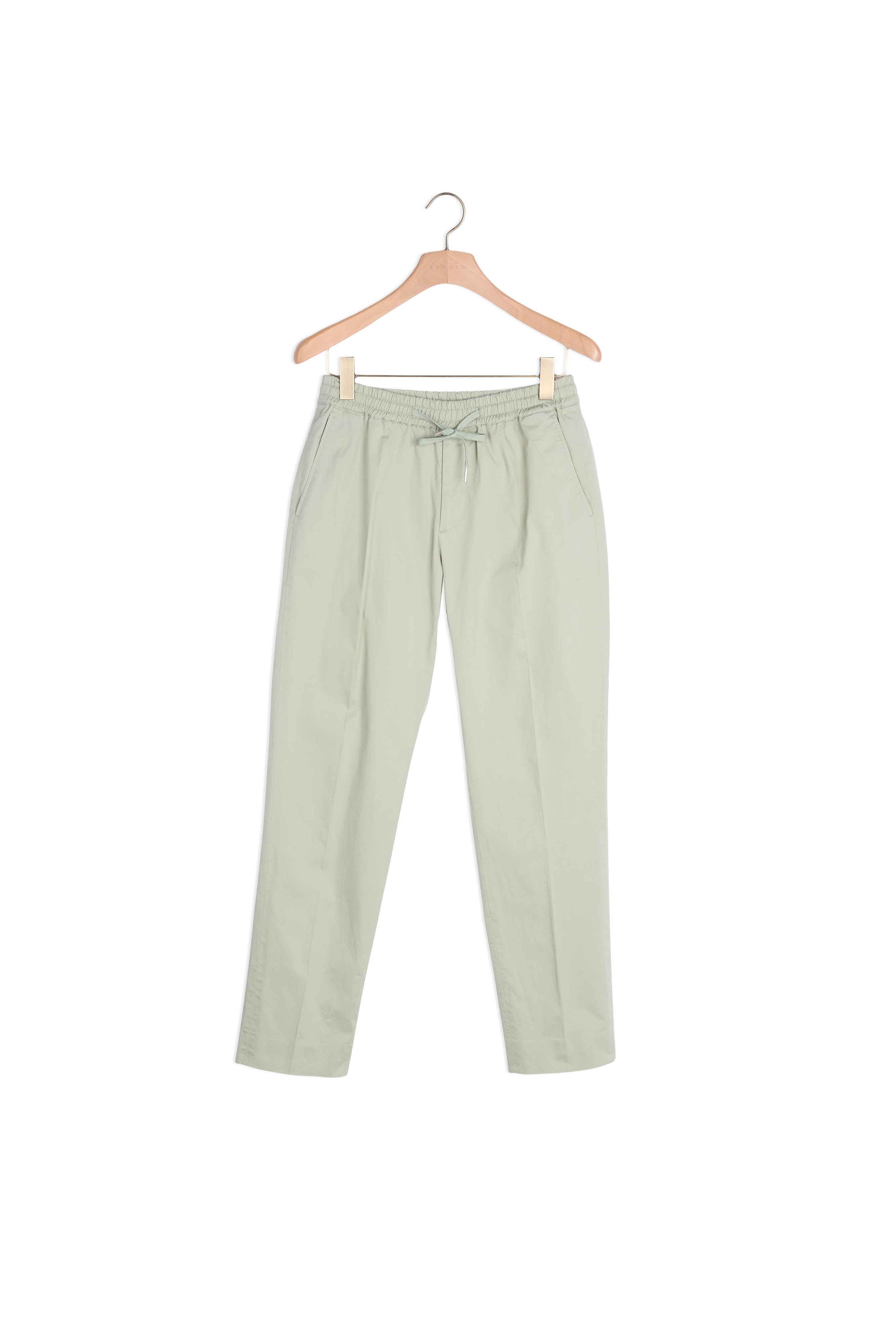 Pantalon à la ceinture élastique Sandro seconde main