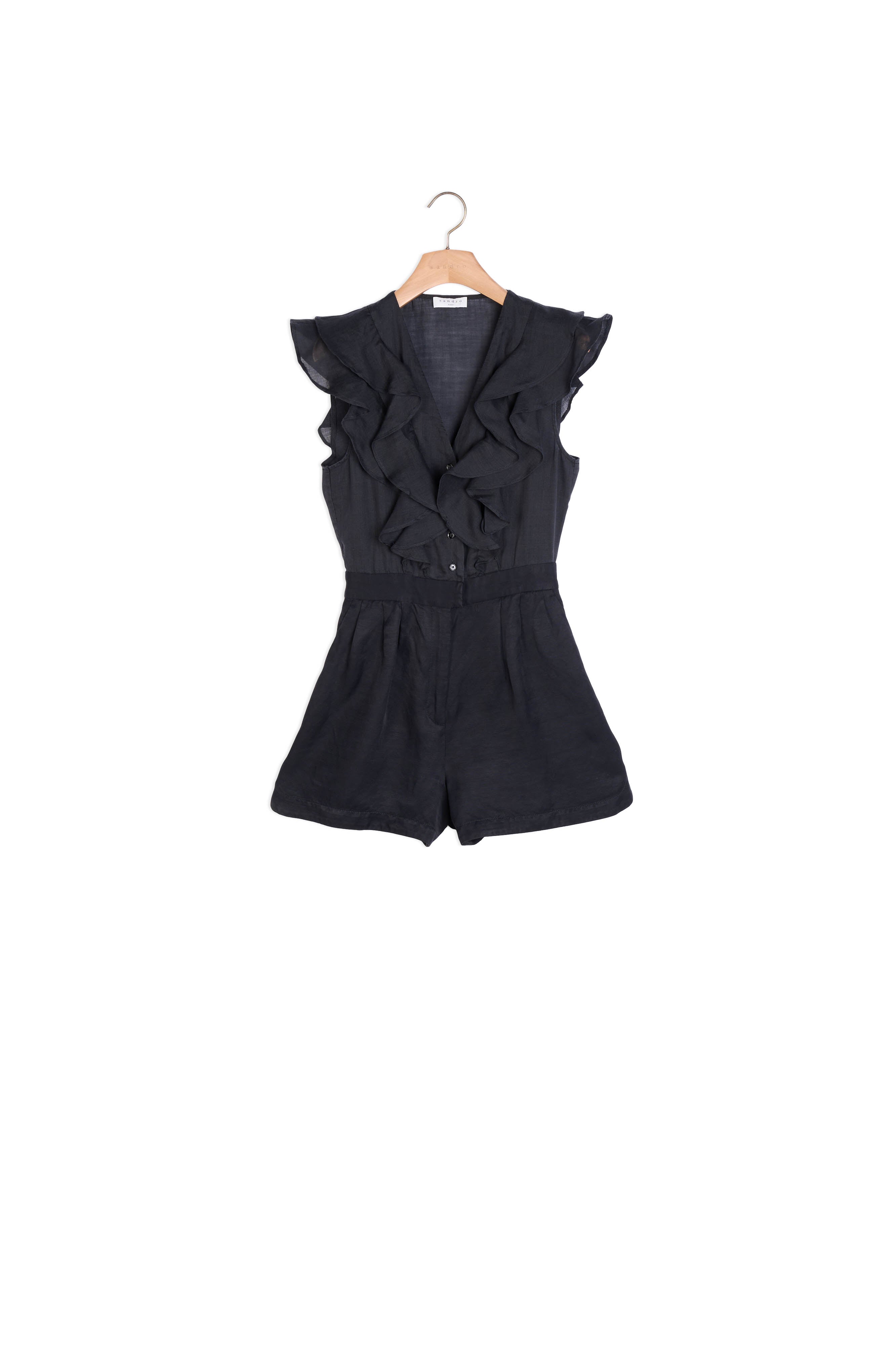 Combinaison Short en ramie Sandro seconde main