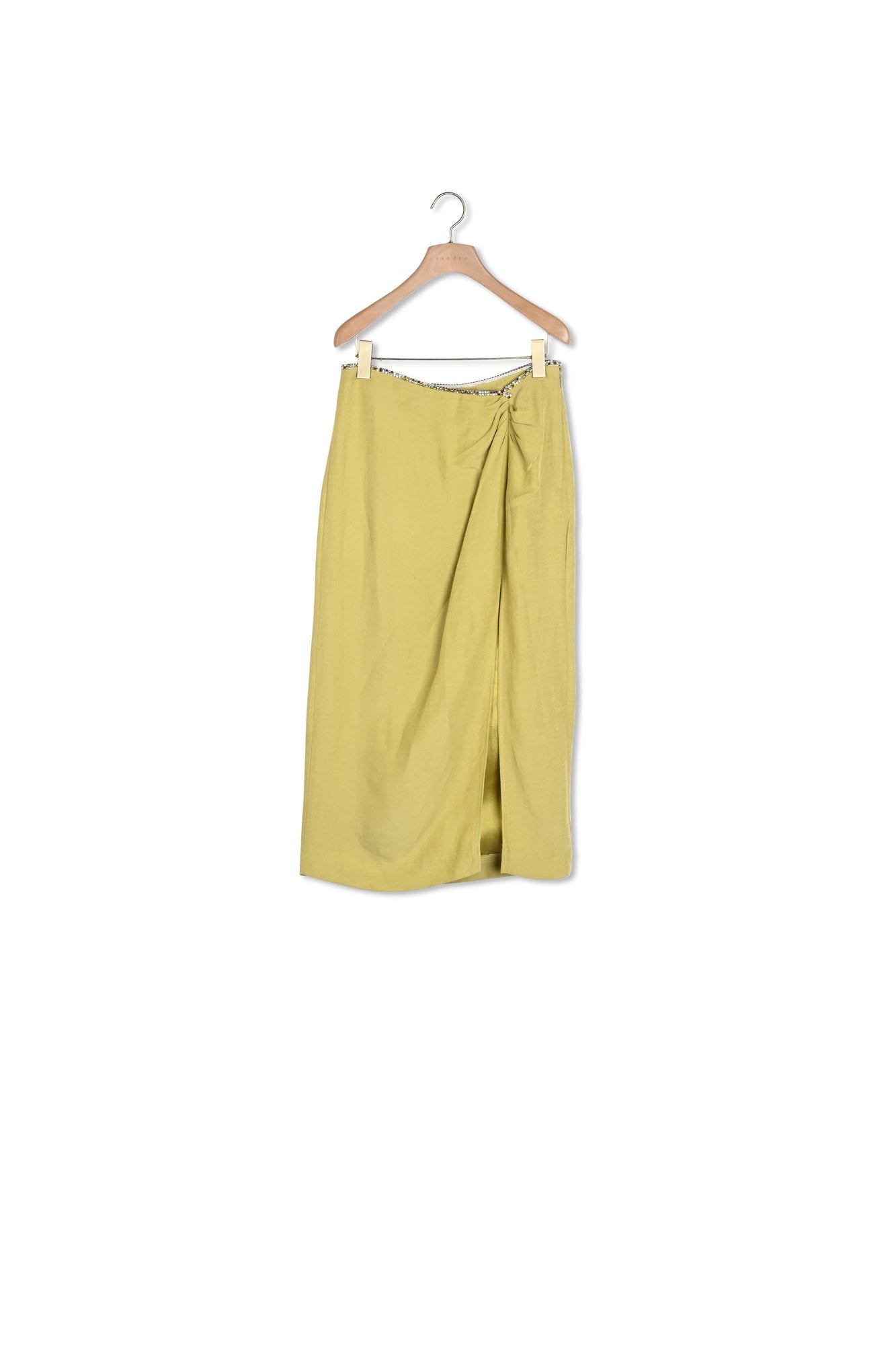 Jupe fendue strassée Sandro seconde main