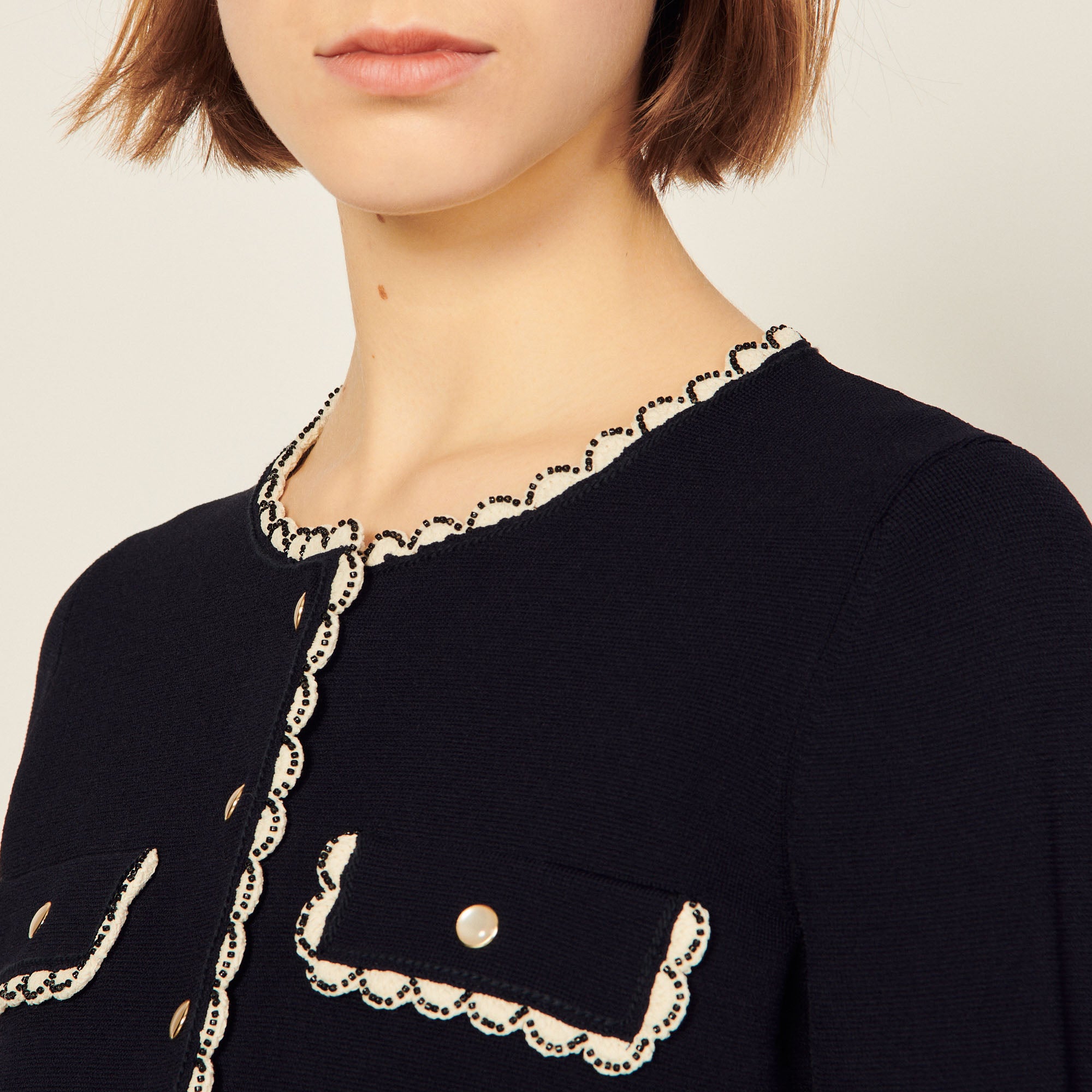 Cardigan court Sandro seconde main