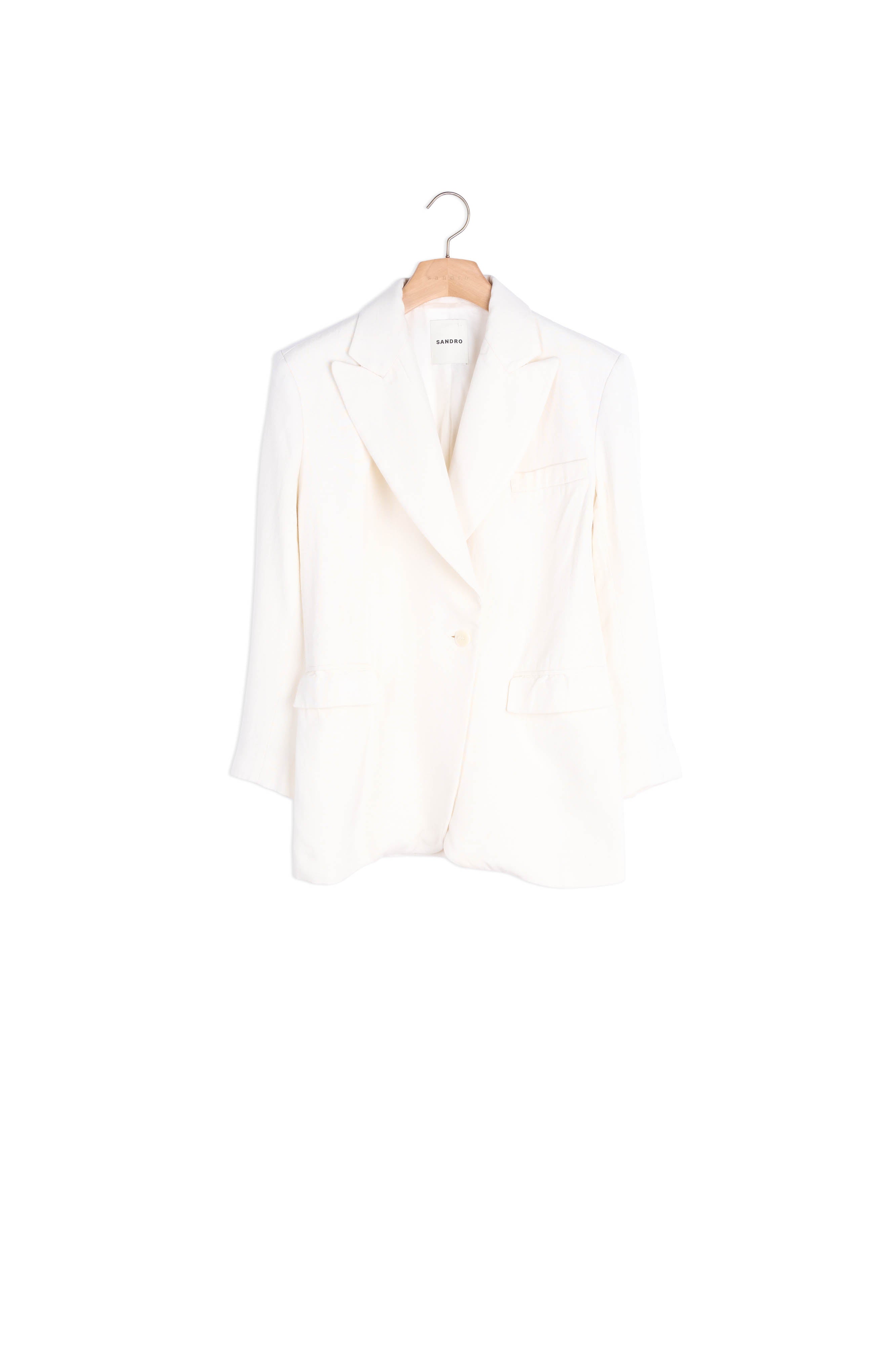 Veste de tailleur fluide Sandro seconde main