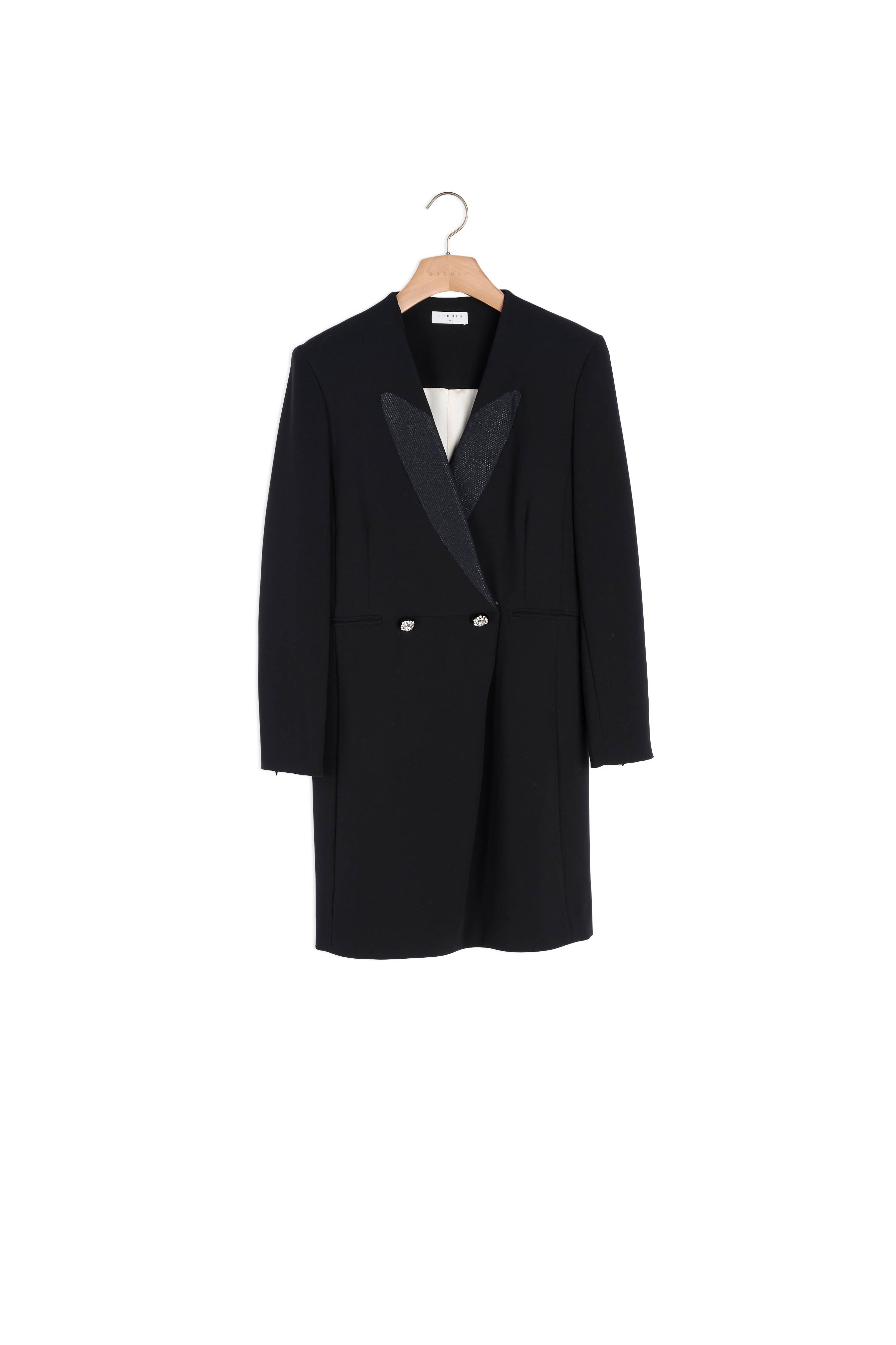 Robe courte esprit blazer Sandro seconde main