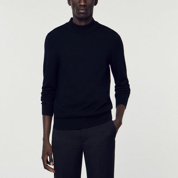 Pull à col cheminée Sandro seconde main