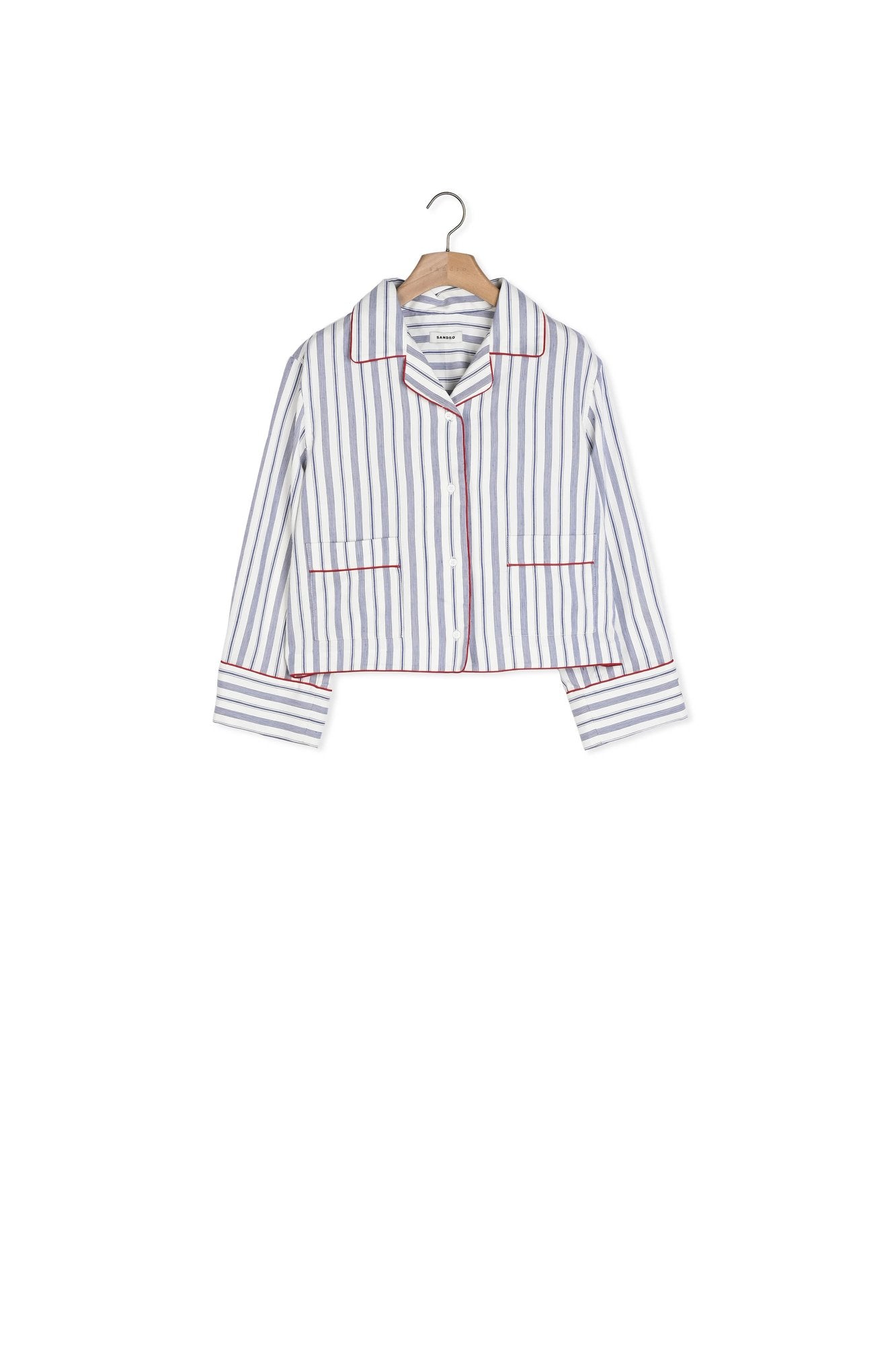 Chemise à rayures Sandro seconde main