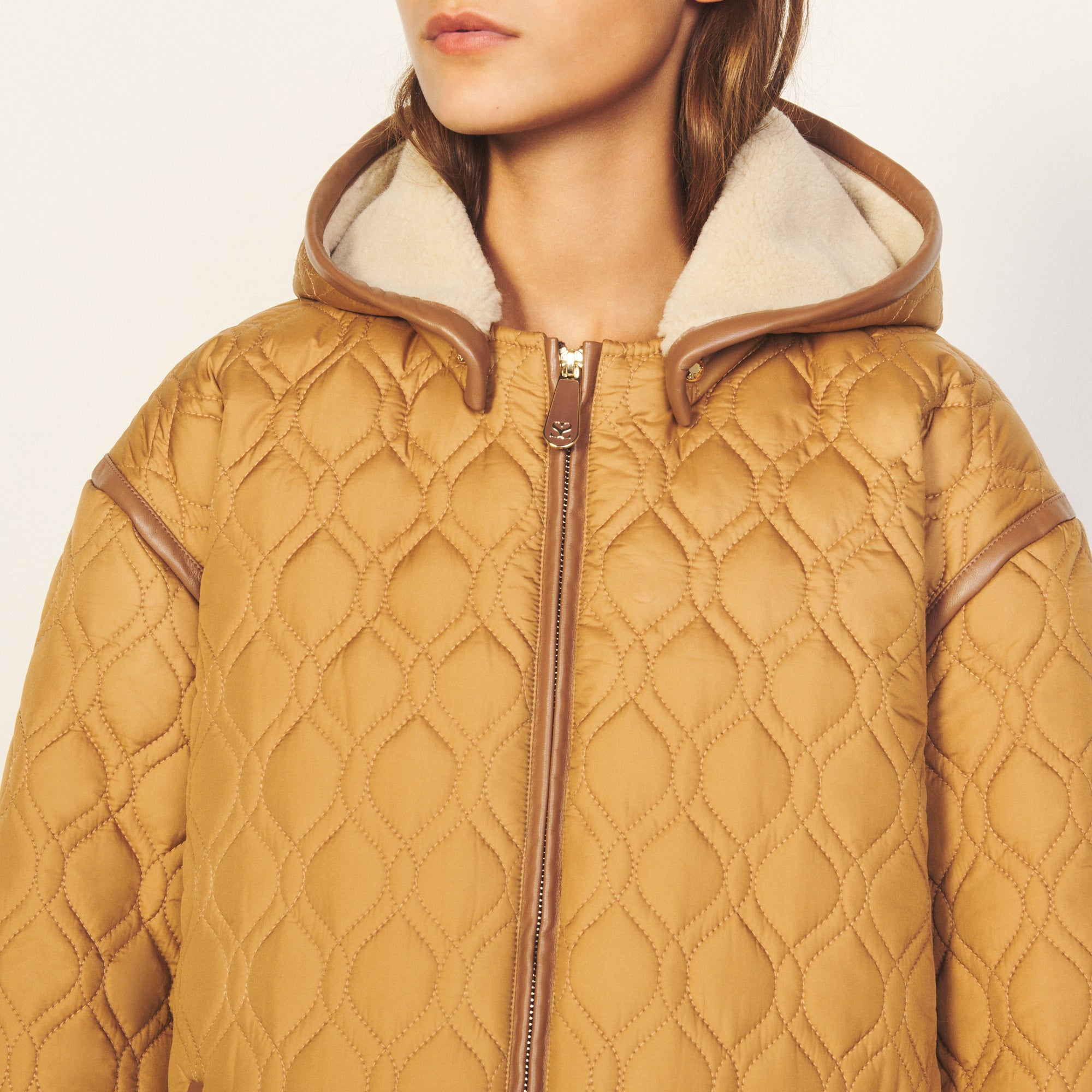 Outerwear Beige Sandro seconde main