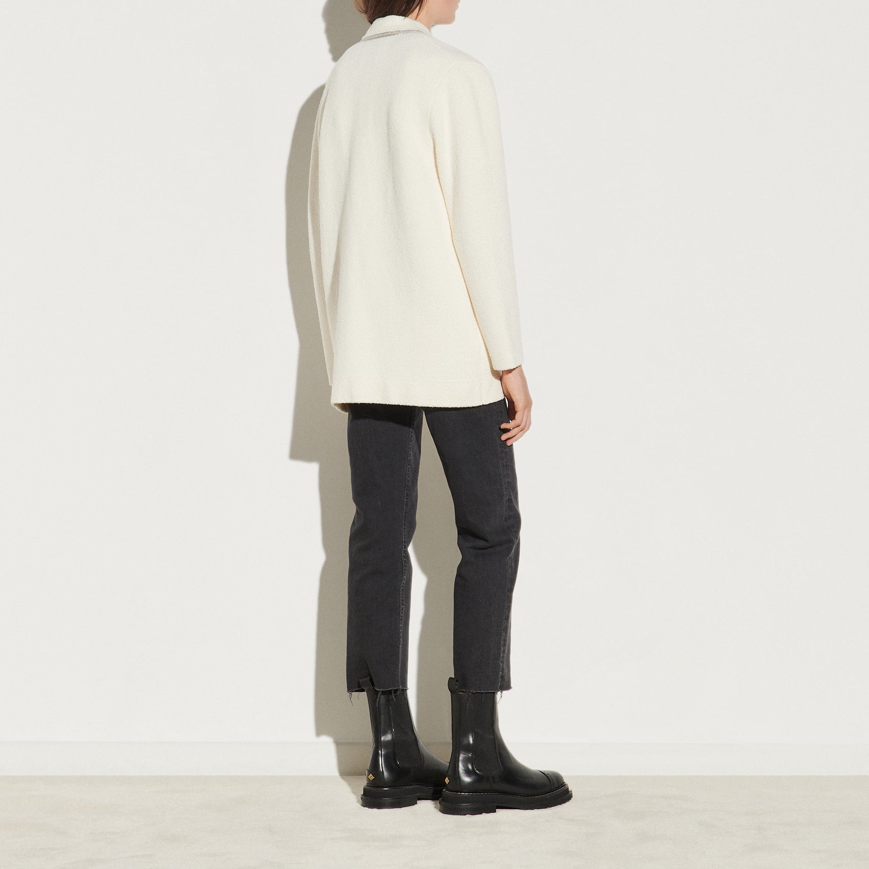 Cardigan long avec boutons perles Sandro seconde main