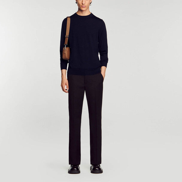 Pull en Maille mérinos Sandro seconde main