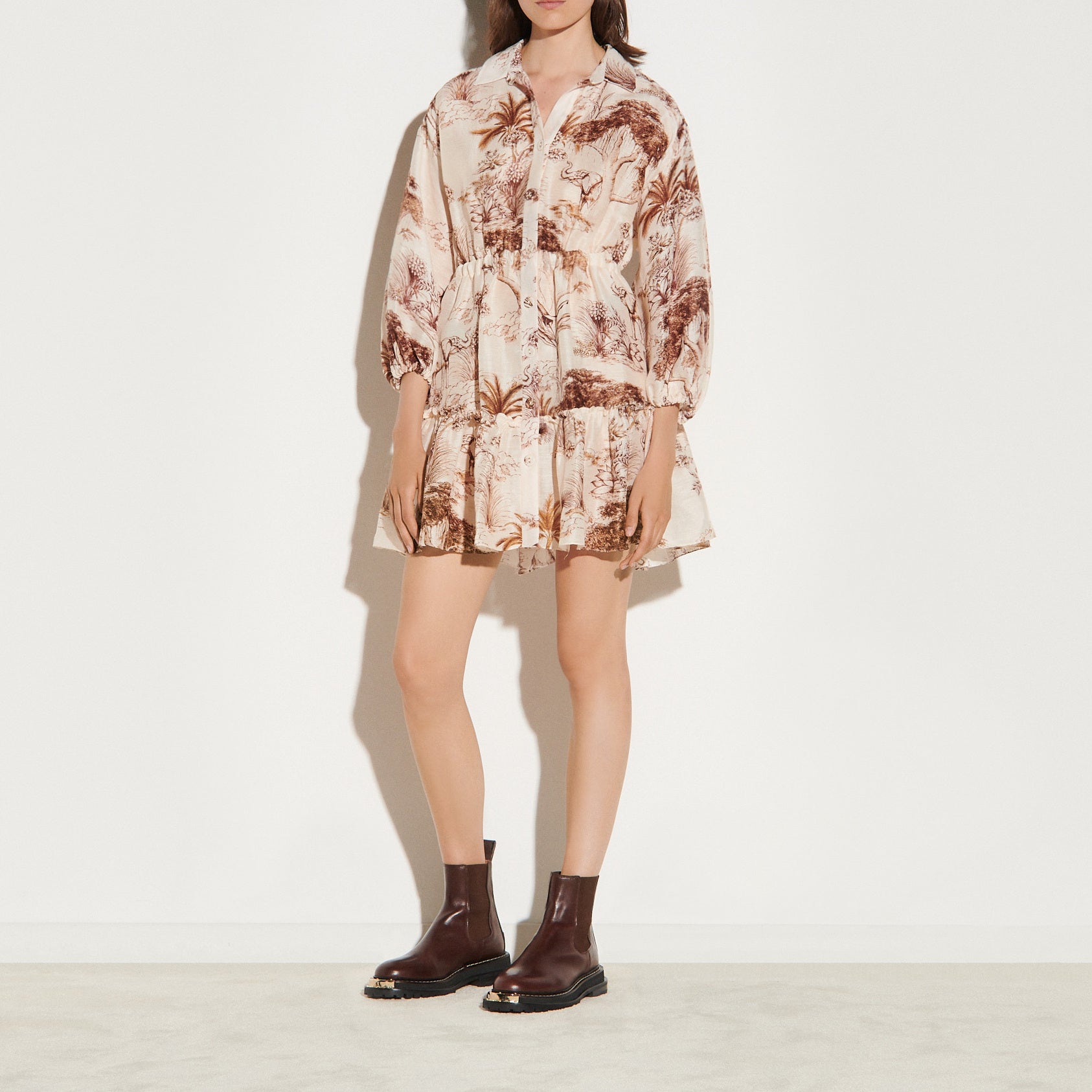 Robe Chemise imprimée Sandro seconde main