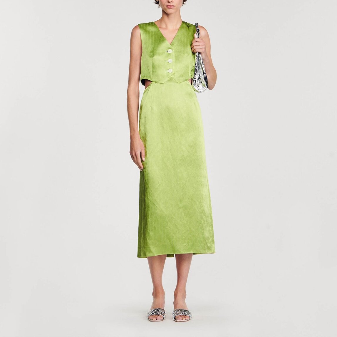 Robe midi 2 en 1 Sandro seconde main