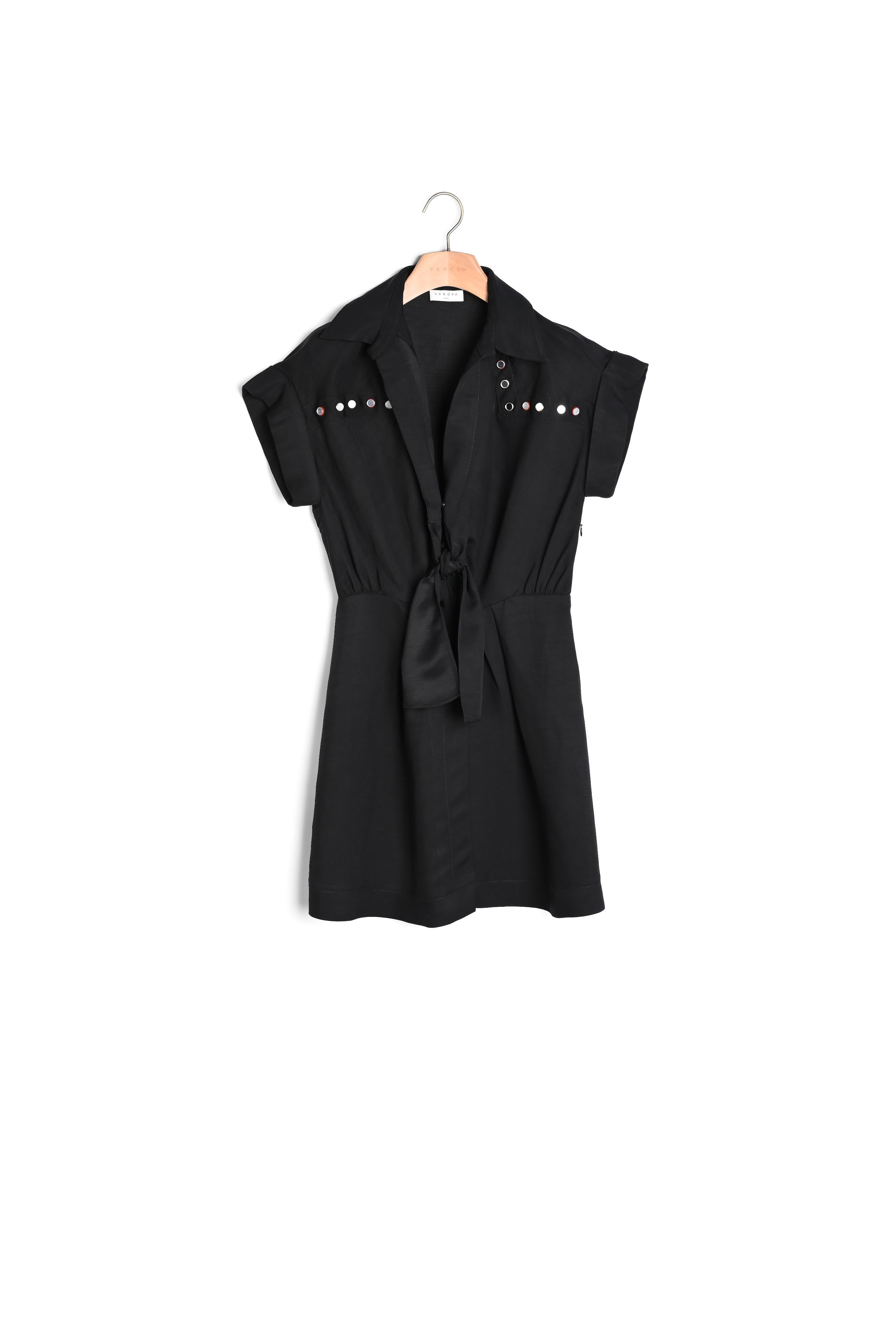 Robe Chemise ornée de studs colorés Sandro seconde main