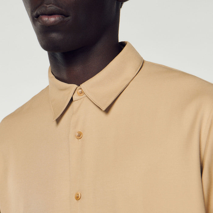 Chemise fluide à manches longues Homme Sandro seconde main