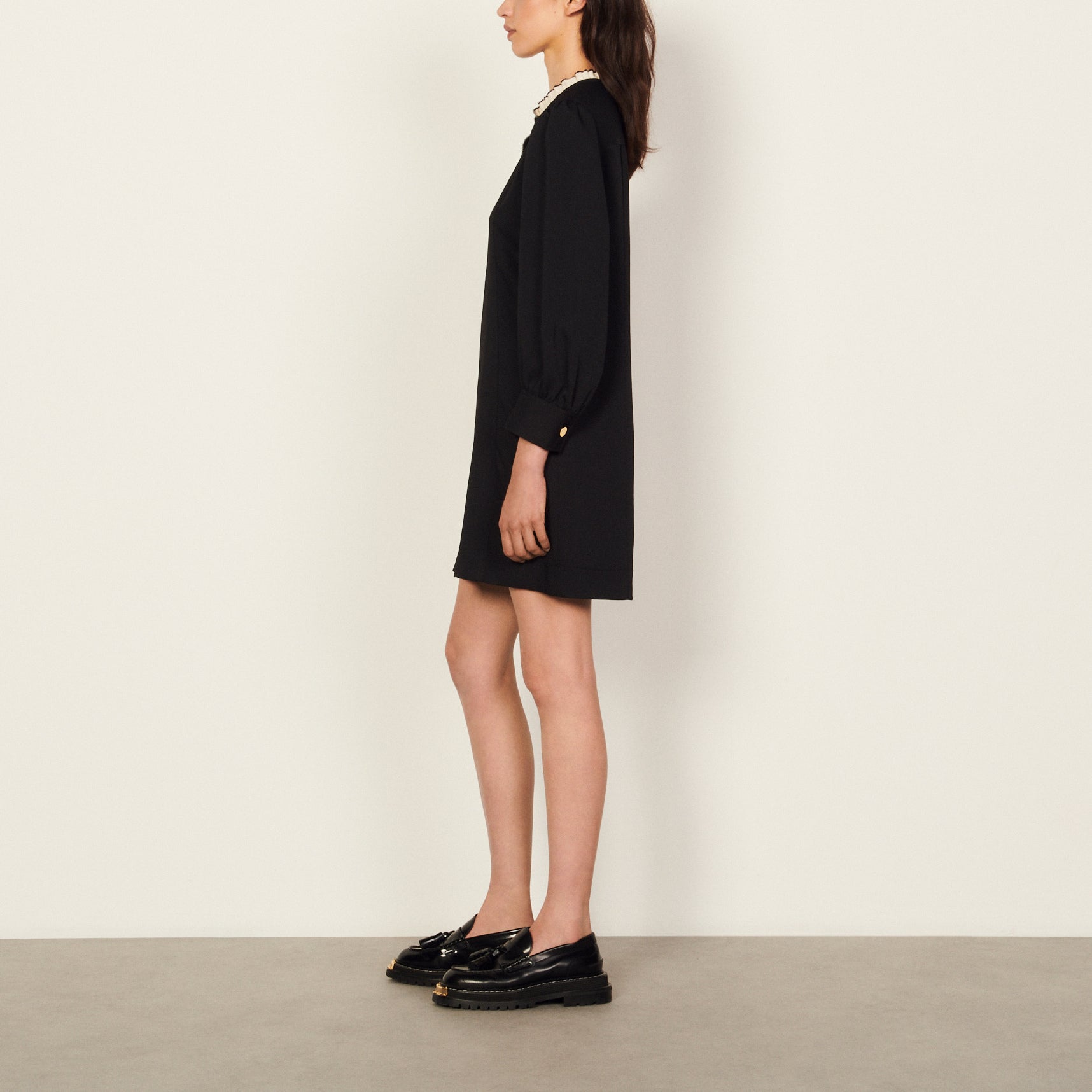 Robe Noir Sandro seconde main