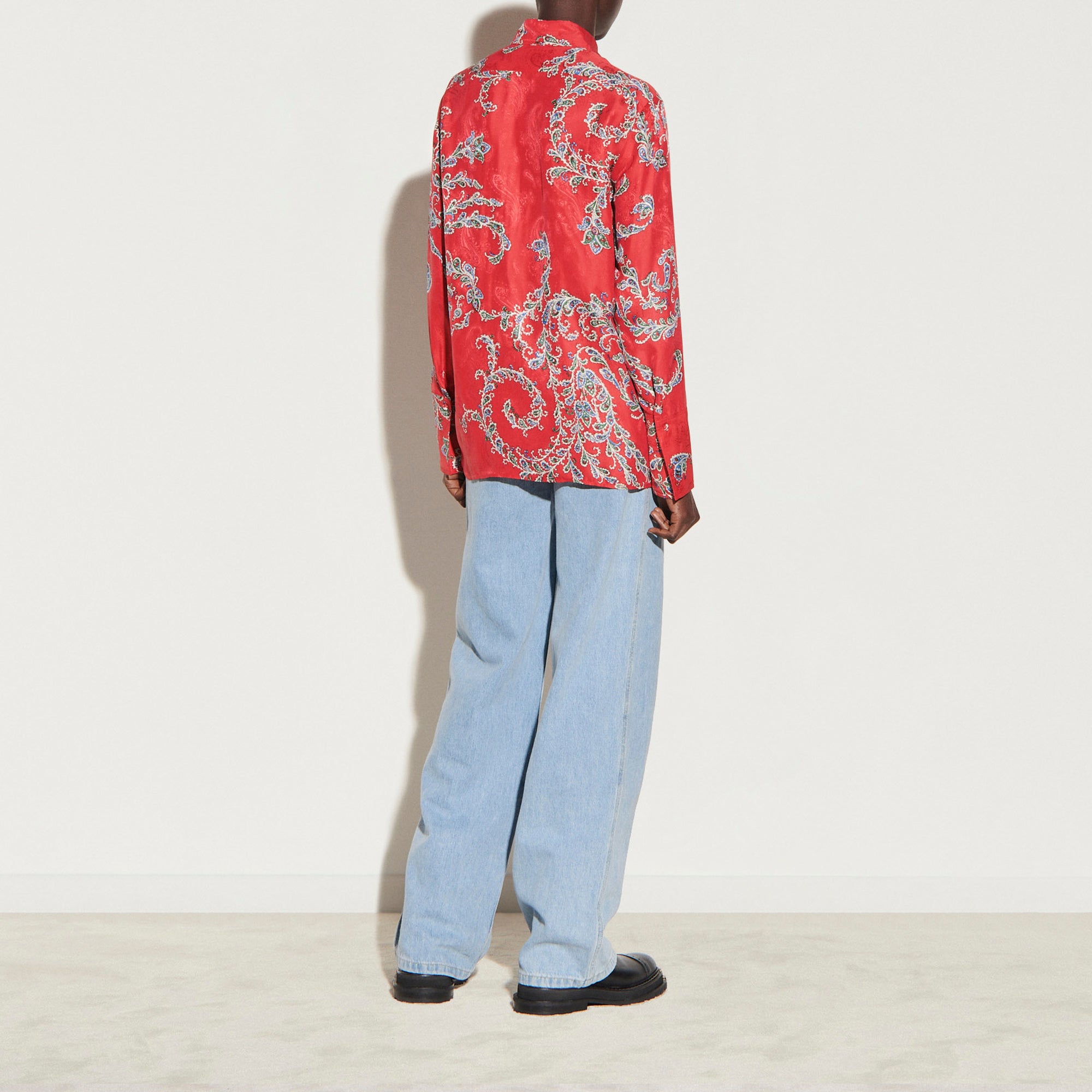 Chemise imprimée en all-over Sandro seconde main