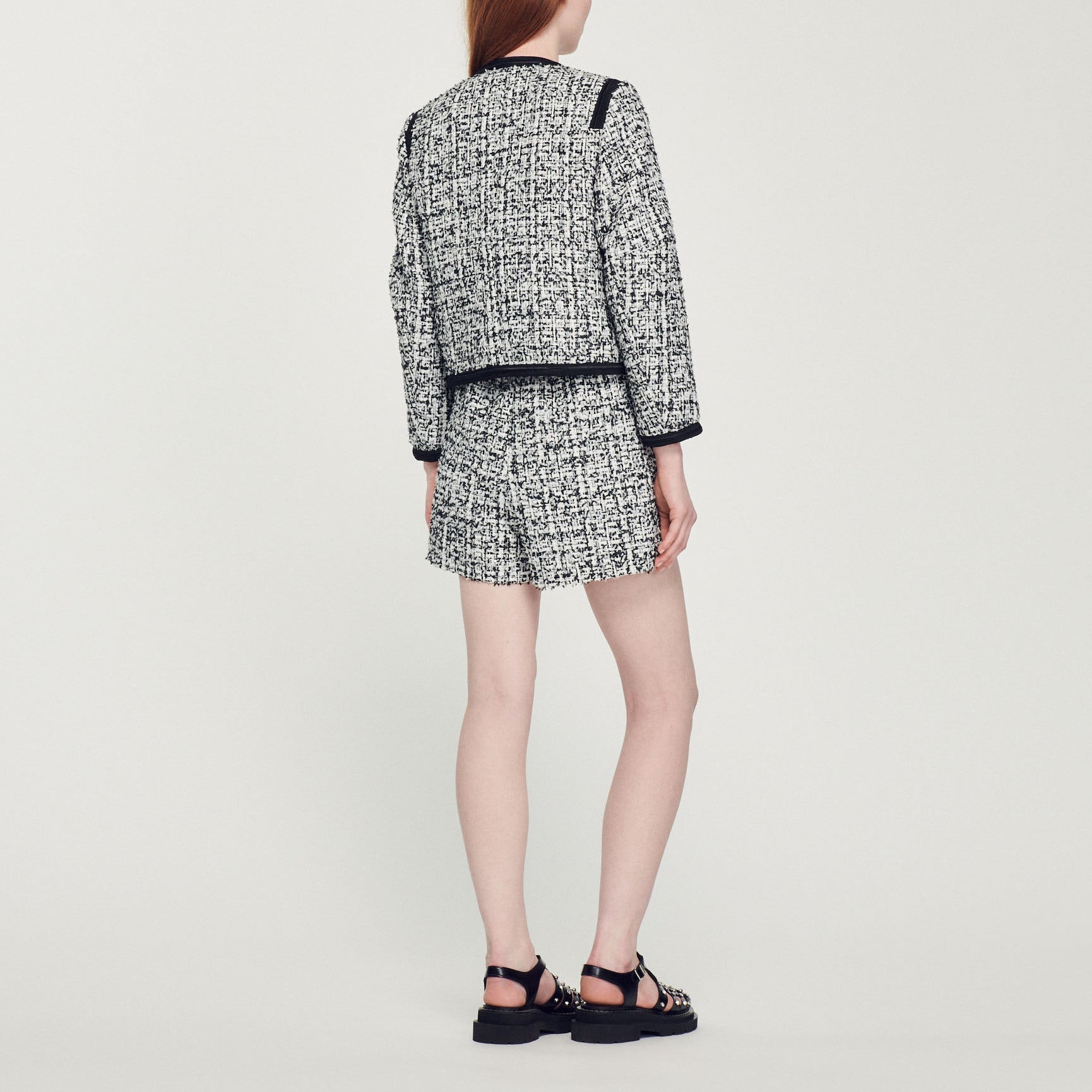 Veste en tweed Sandro seconde main