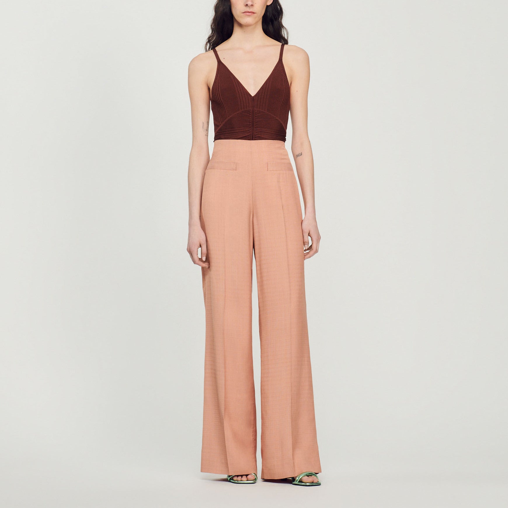 Pantalon de tailleur Sandro seconde main