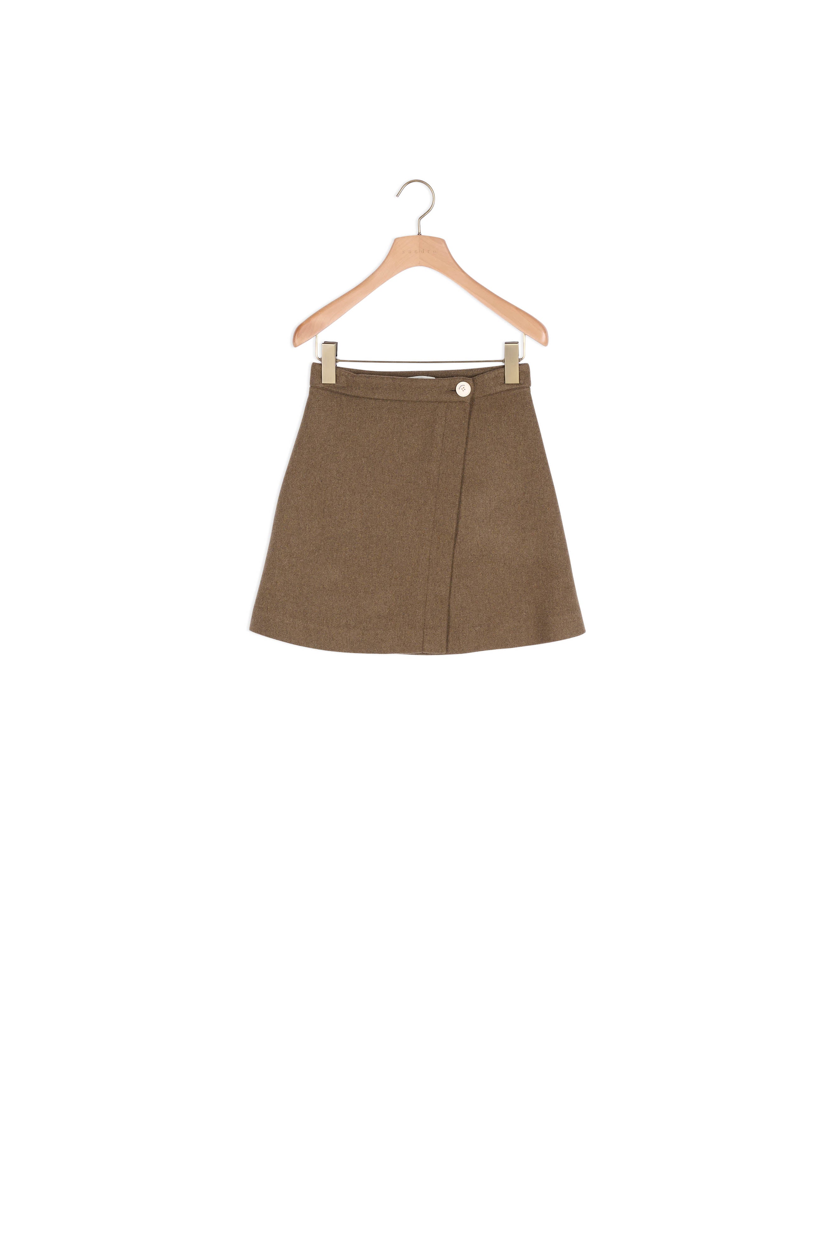 Jupe courte portefeuille Sandro seconde main