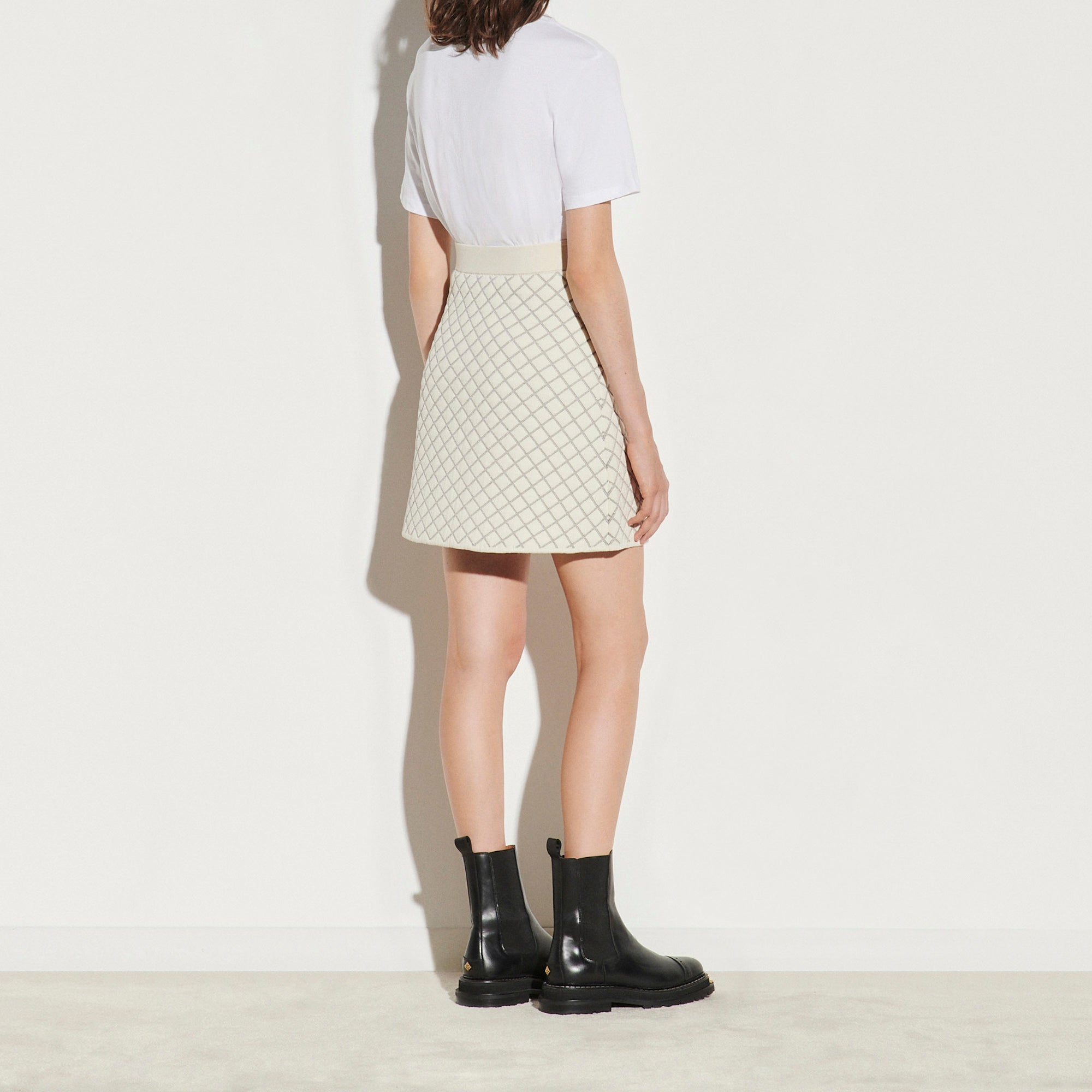  Jupe trapèze en Maille Sandro seconde main