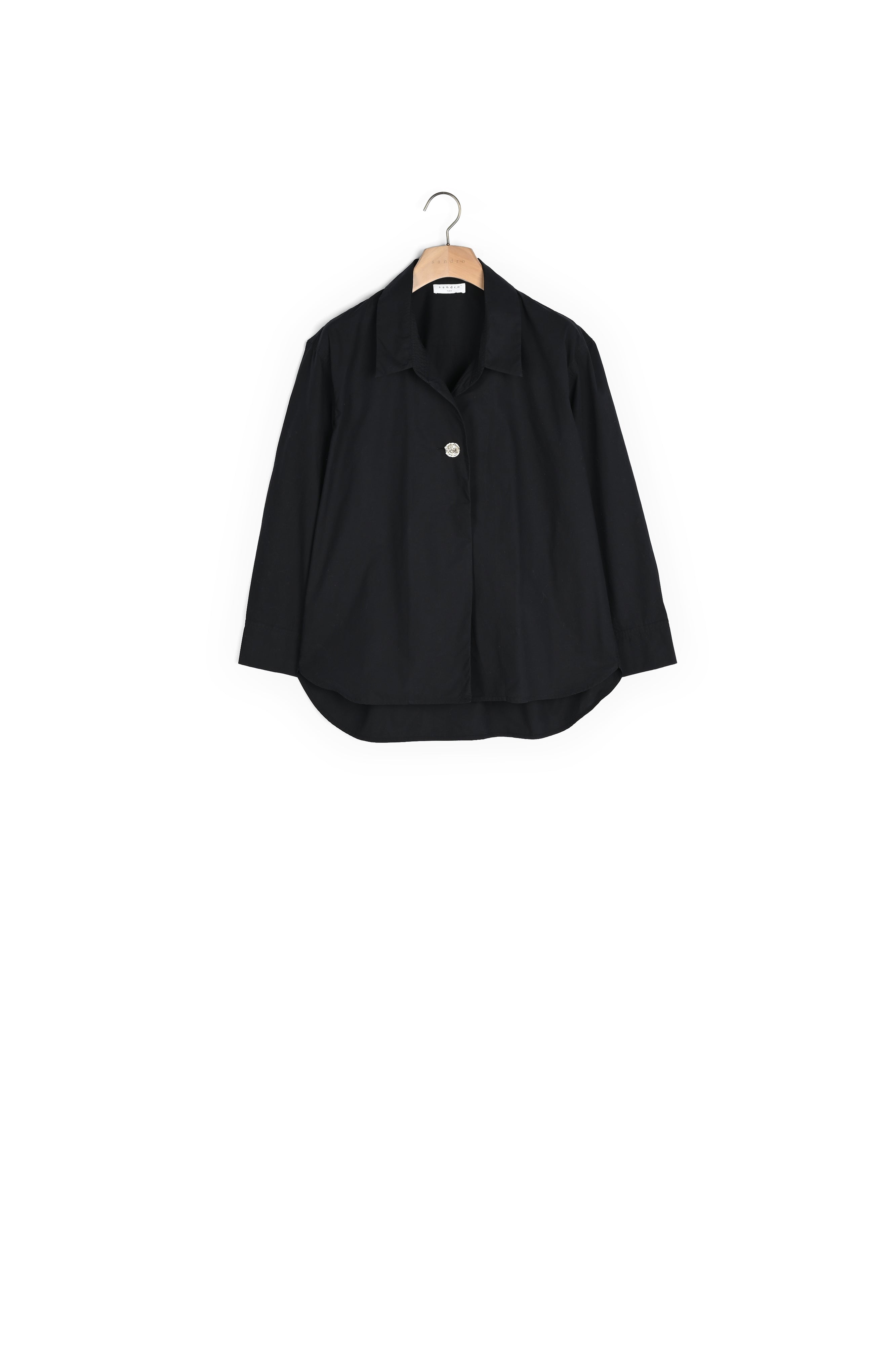 Chemise oversize à bouton fantaisie Sandro seconde main