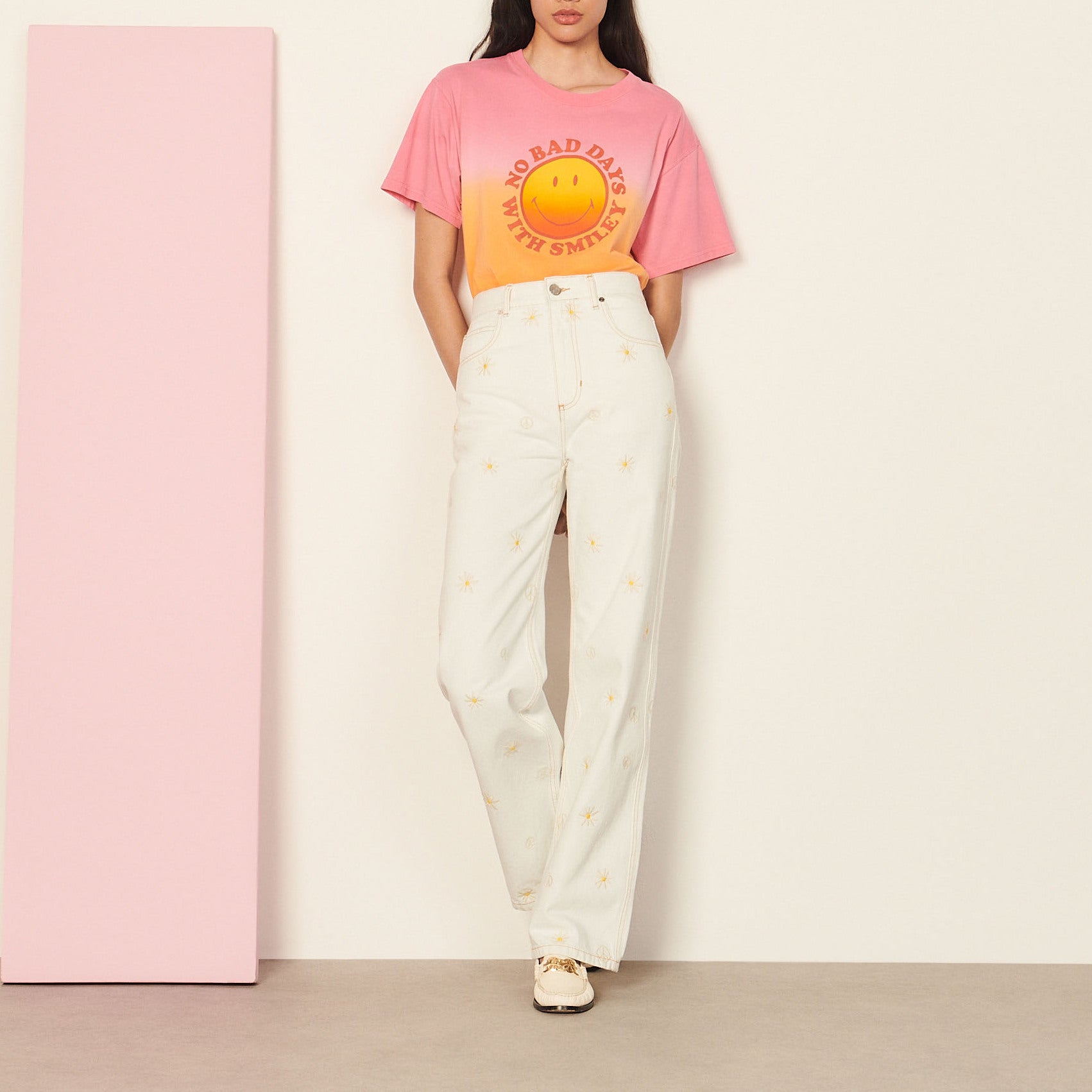 Jean large Sandro seconde main