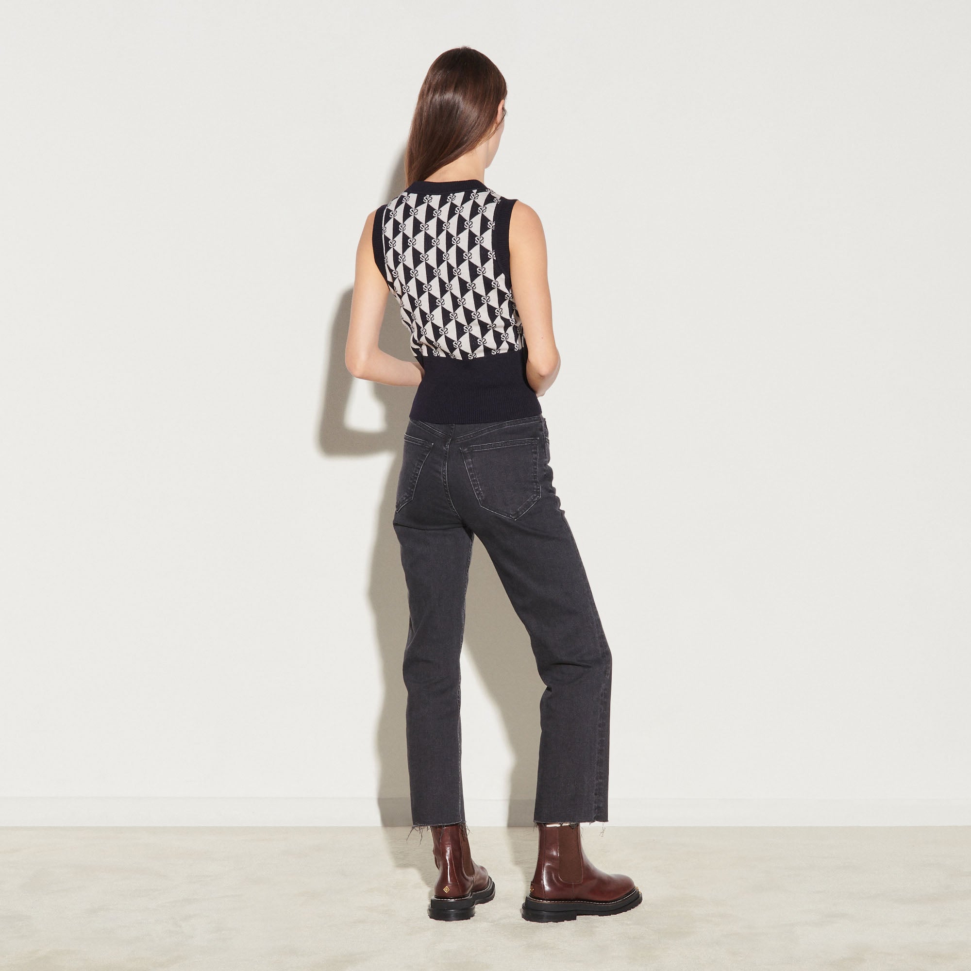  Pull sans manches Sandro seconde main