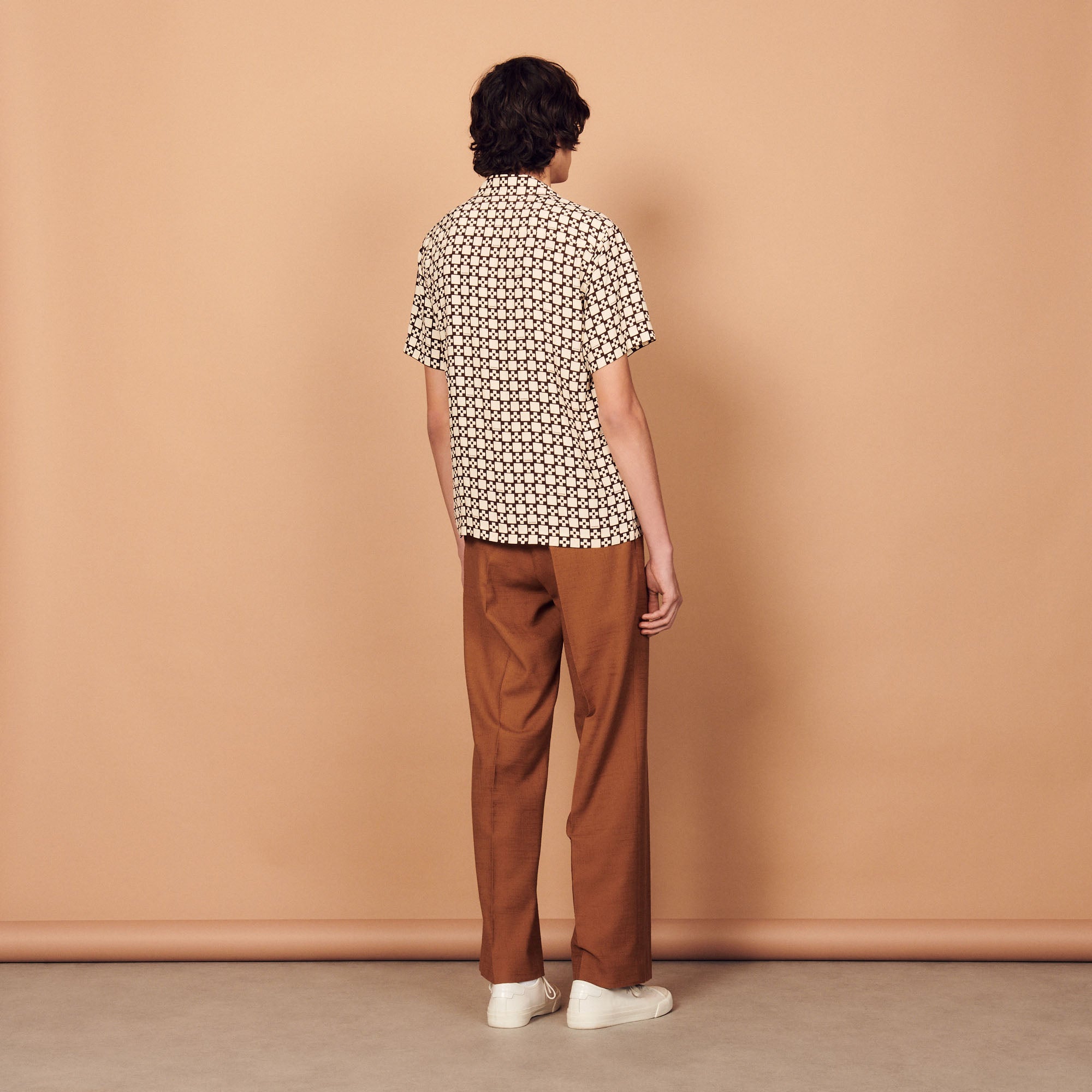 Chemise fluide imprimée Sandro seconde main