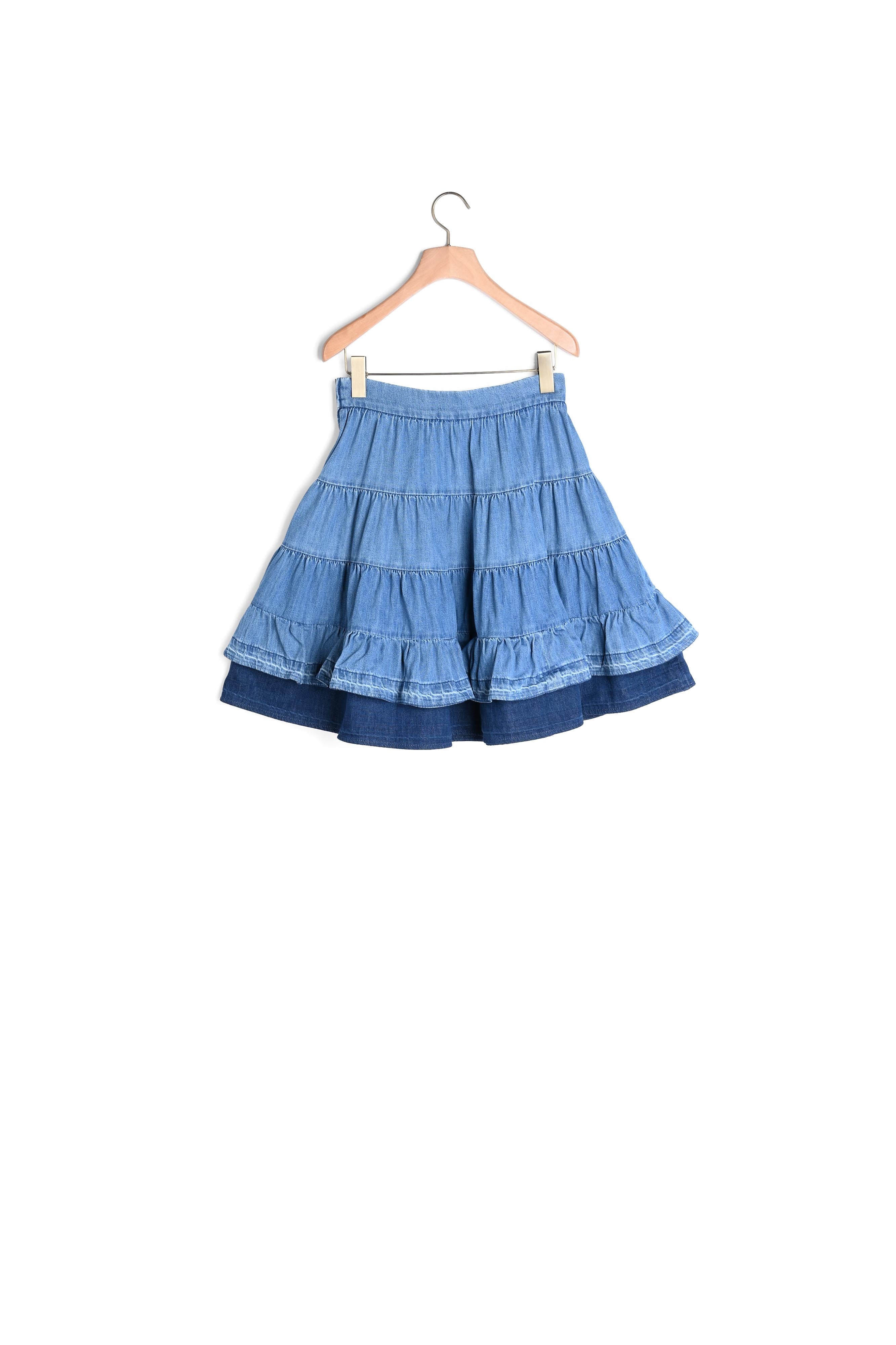 Jupe courte en denim Sandro seconde main