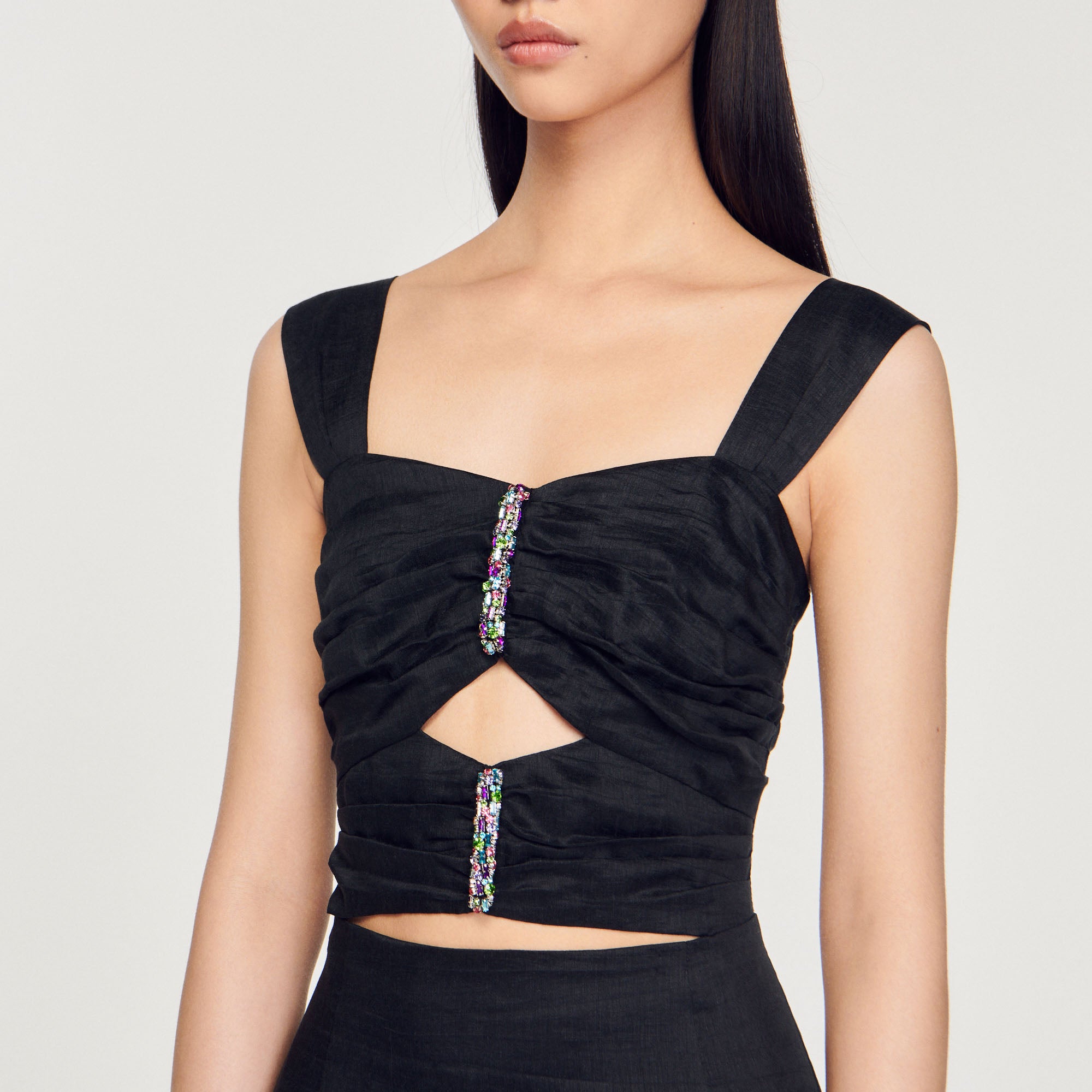 Robe courte à bijoux Sandro seconde main