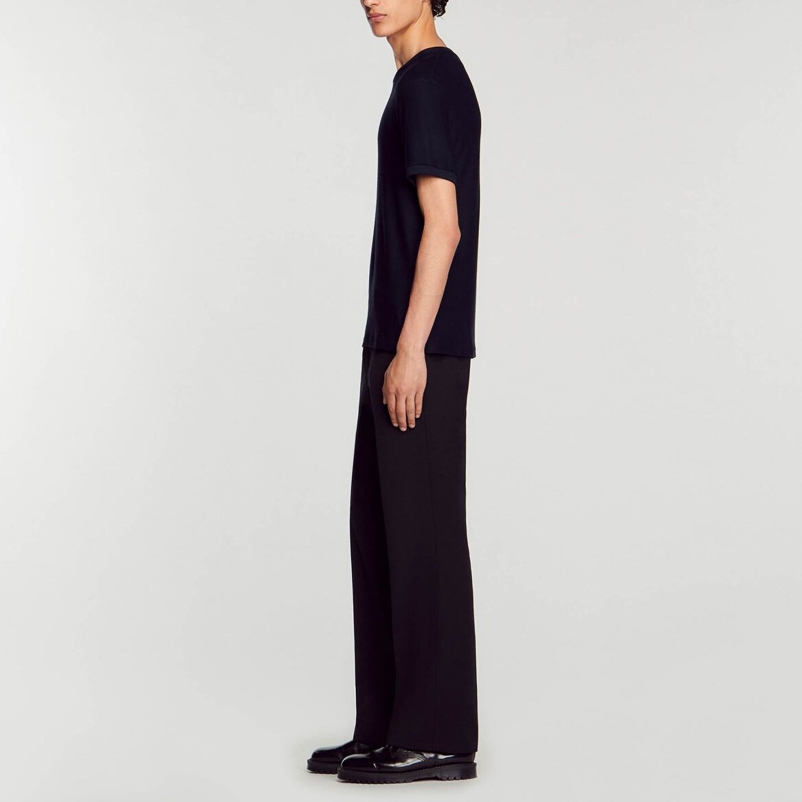 Tee-shirt col rond Sandro seconde main